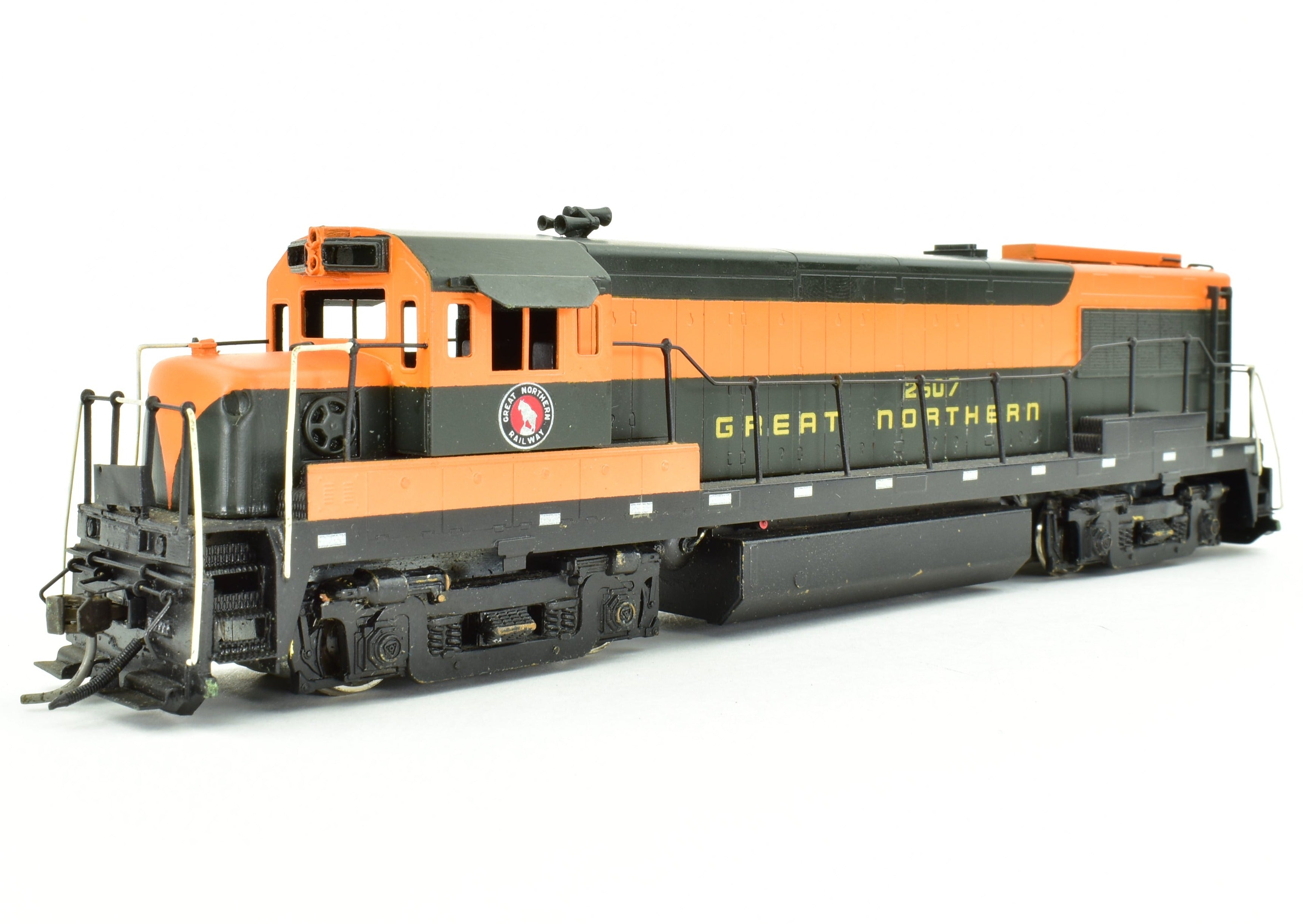 HO Scale Brass ALCO Models Great Northern General Electric U - 25b Diesel Locomotive Model for Collectors and Enthusiasts
