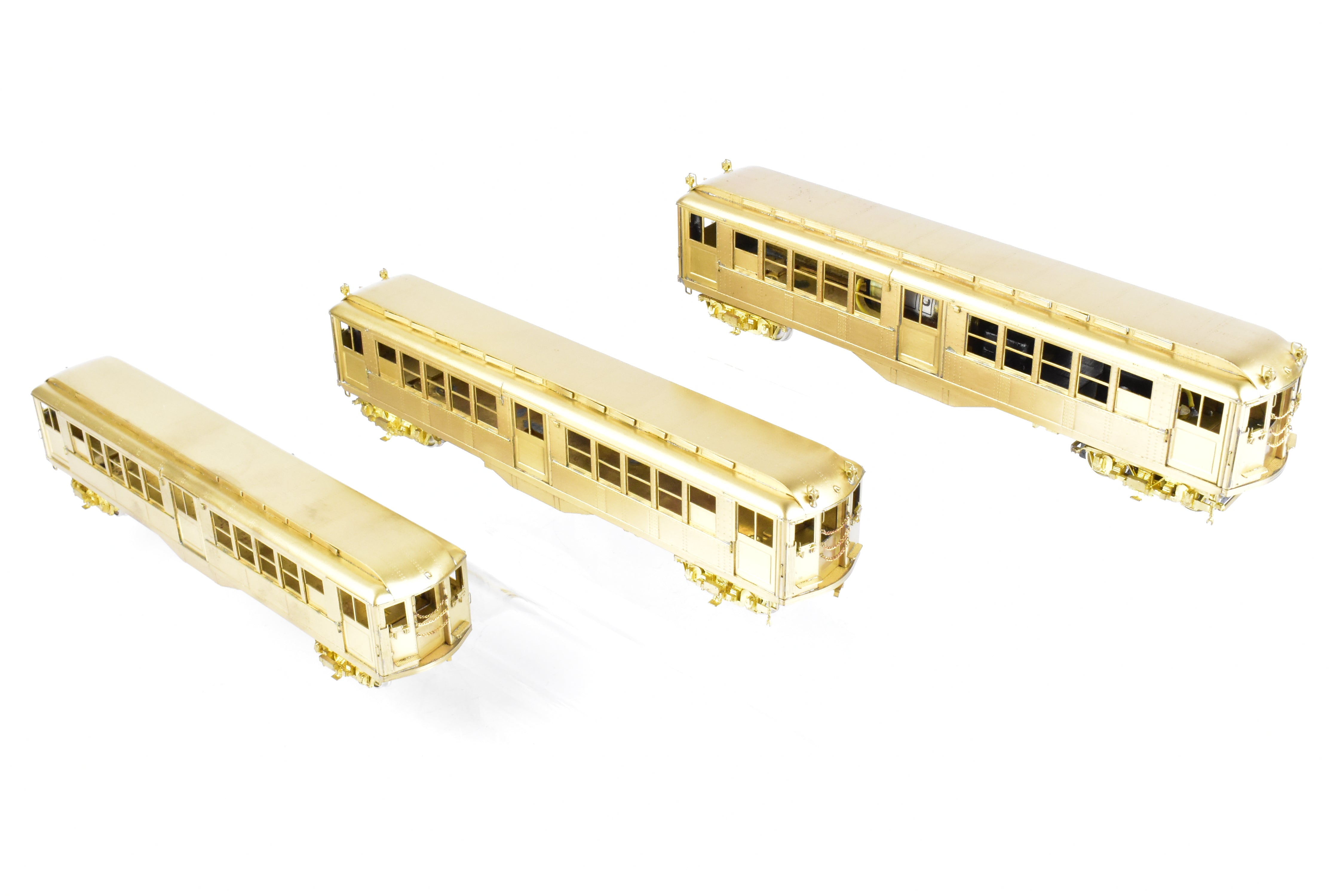 HO Scale Brass IRT New York City Subway 3 - Car Set by WP Car Corp.