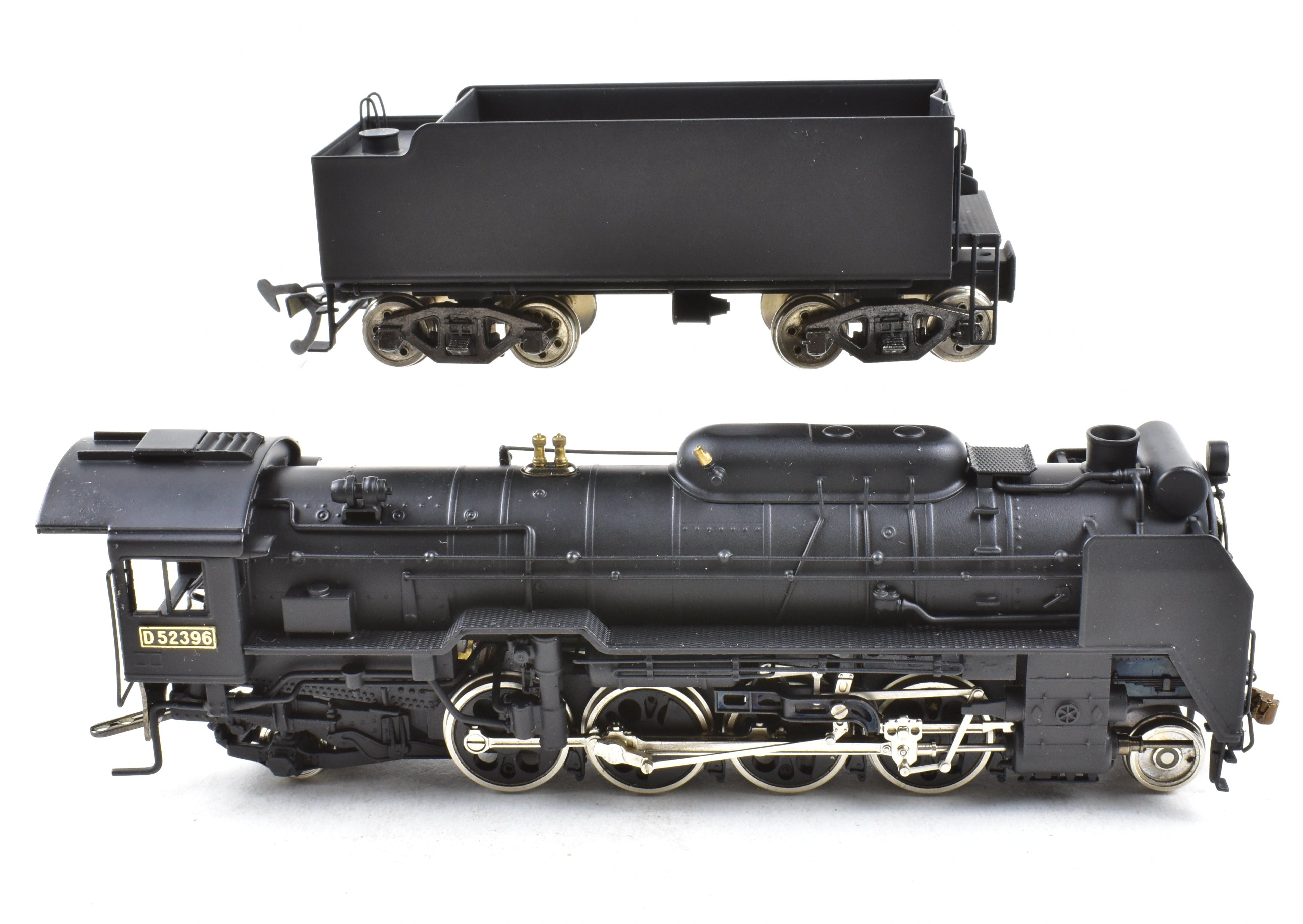 J Scale Model Train - Brass KTM - Katsumi JNR - Japanese National Railways D52 2-8-2 FP 1/80 Scale for HO Gauge Track