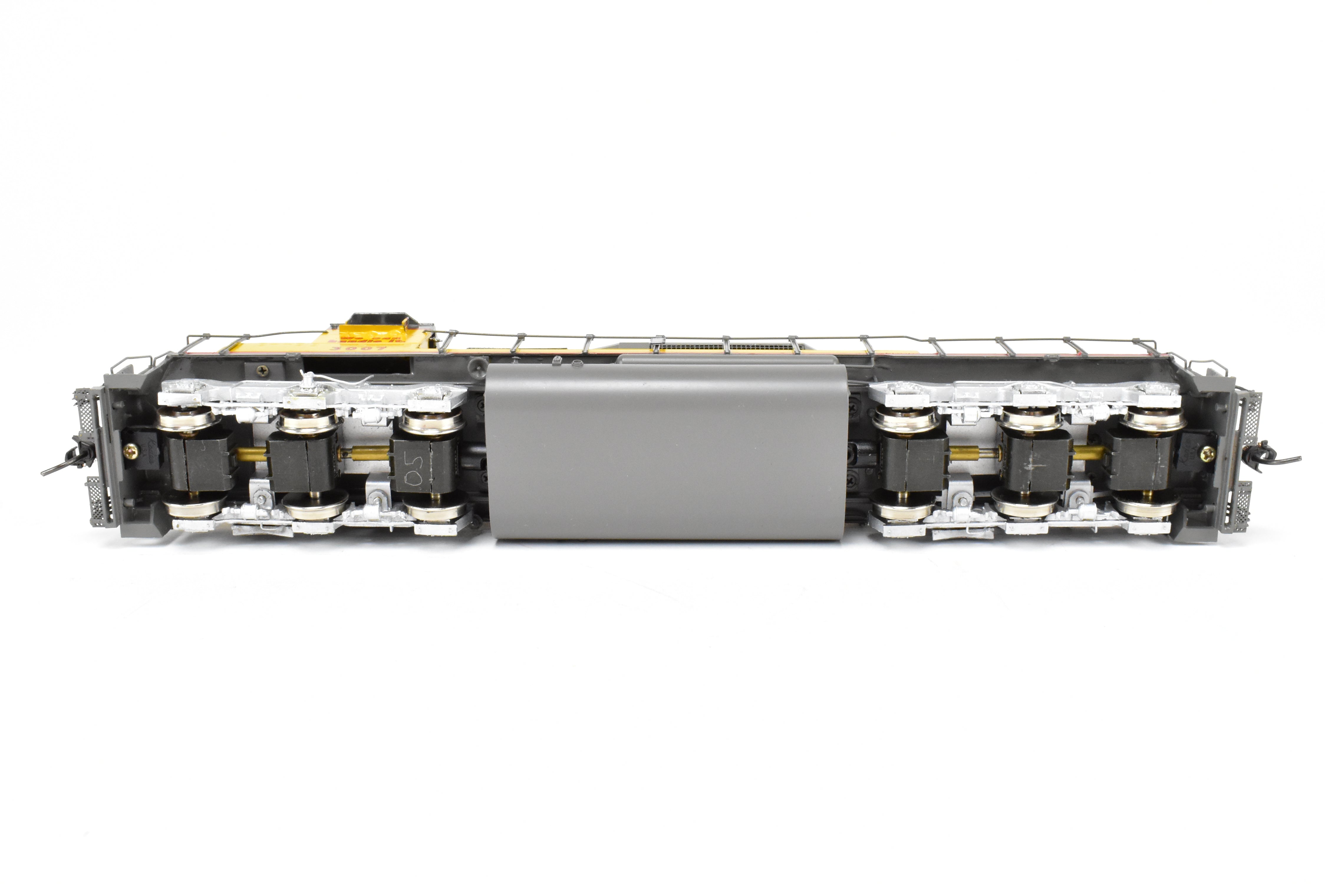 HO Scale Brass Model Train by Overland Models Inc. (OMI) - Union Pacific EMD SD40 Locomotive with Low Mounted Brake Cylinders and Low Hood, Custom Painted as CP No. 3007