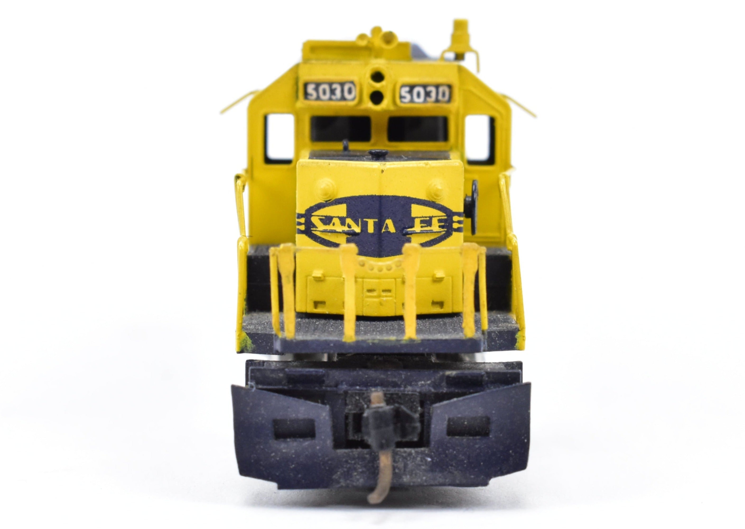N Scale Brass Key Imports AT&SF Santa Fe EMD SD40 - 2 Medium Nose #5030 FP Model