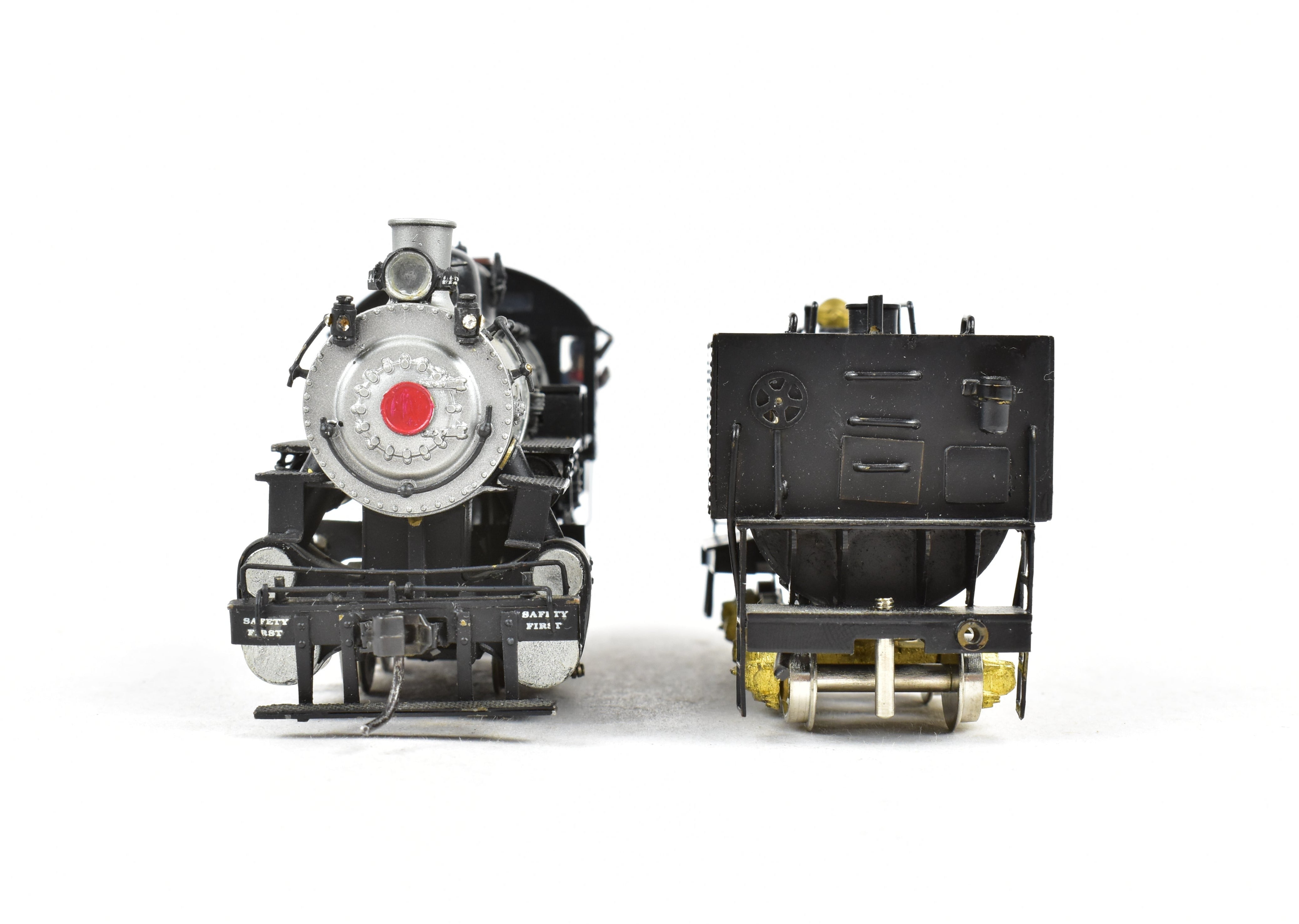 HO Scale Brass PFM - United Union Pacific 0 - 6 - 0 Switcher Model with Custom Painted Engine and Incorrect Kemtron Short Vanderbilt Tender