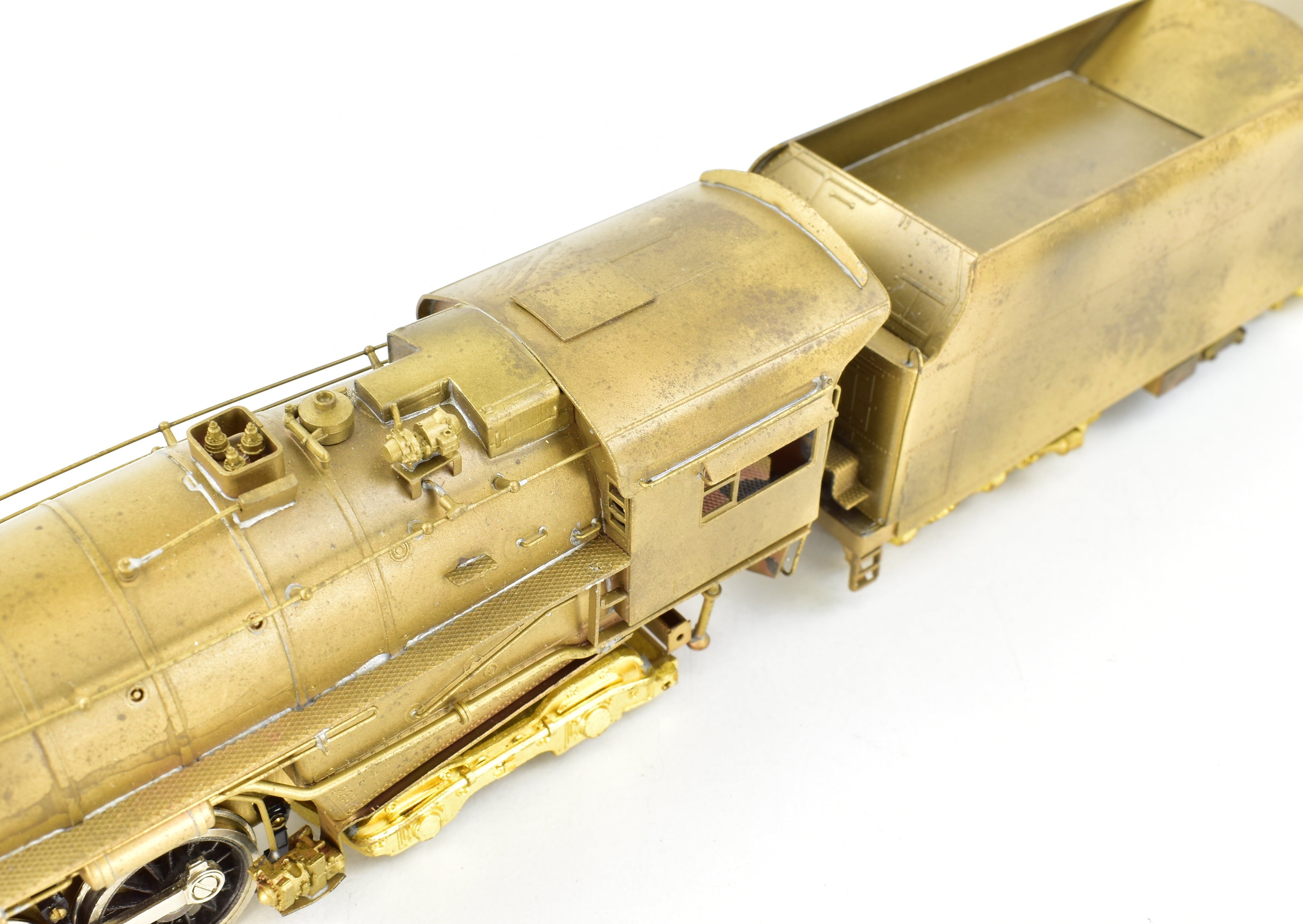 HO Scale Brass Pacific Fast Mail (PFM) Model Train - United C&O - Chesapeake & Ohio 2-8-4 Kanawha Locomotive