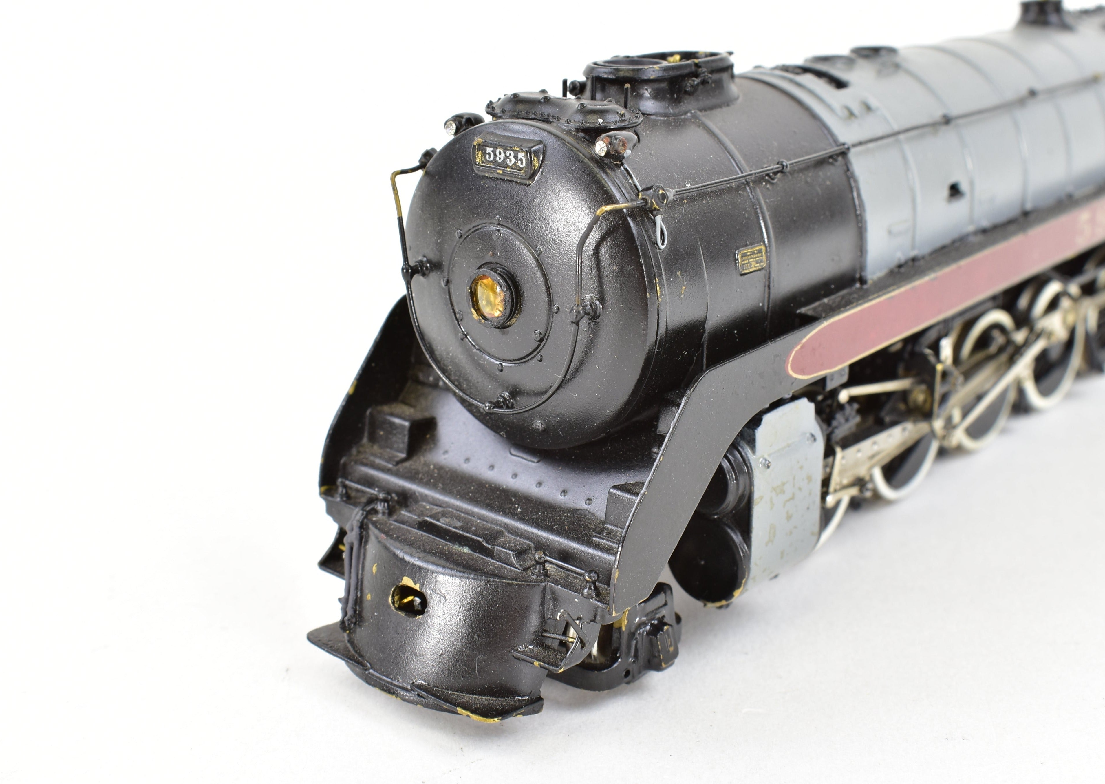 HO Scale Brass Model Train - Van Hobbies Canadian Pacific Railway T-1c 2-10-4 Selkirk with Custom Painting