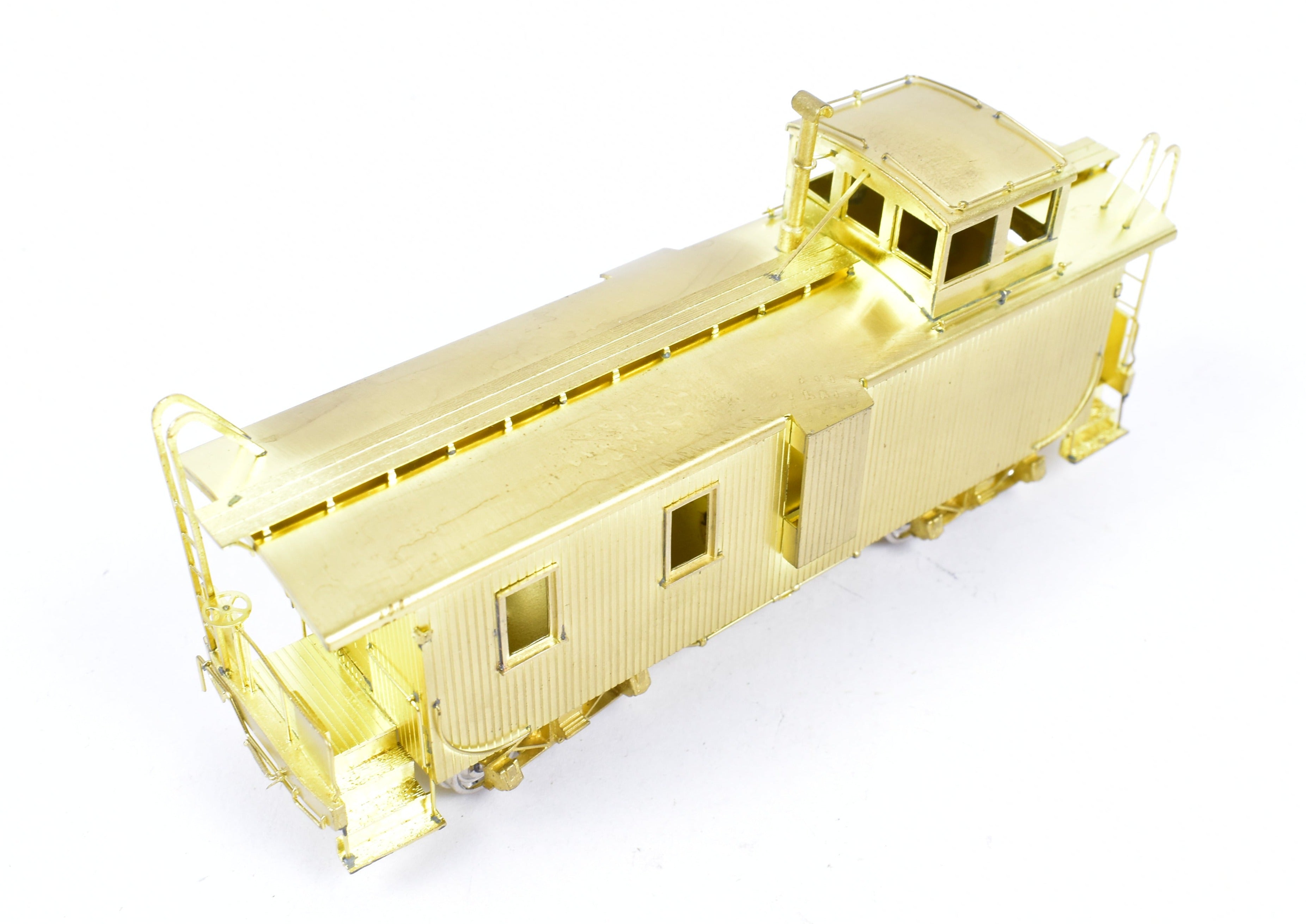 HO Scale Brass Canadian Pacific Railway Bay Window Wood Sheath Caboose by Van Hobbies