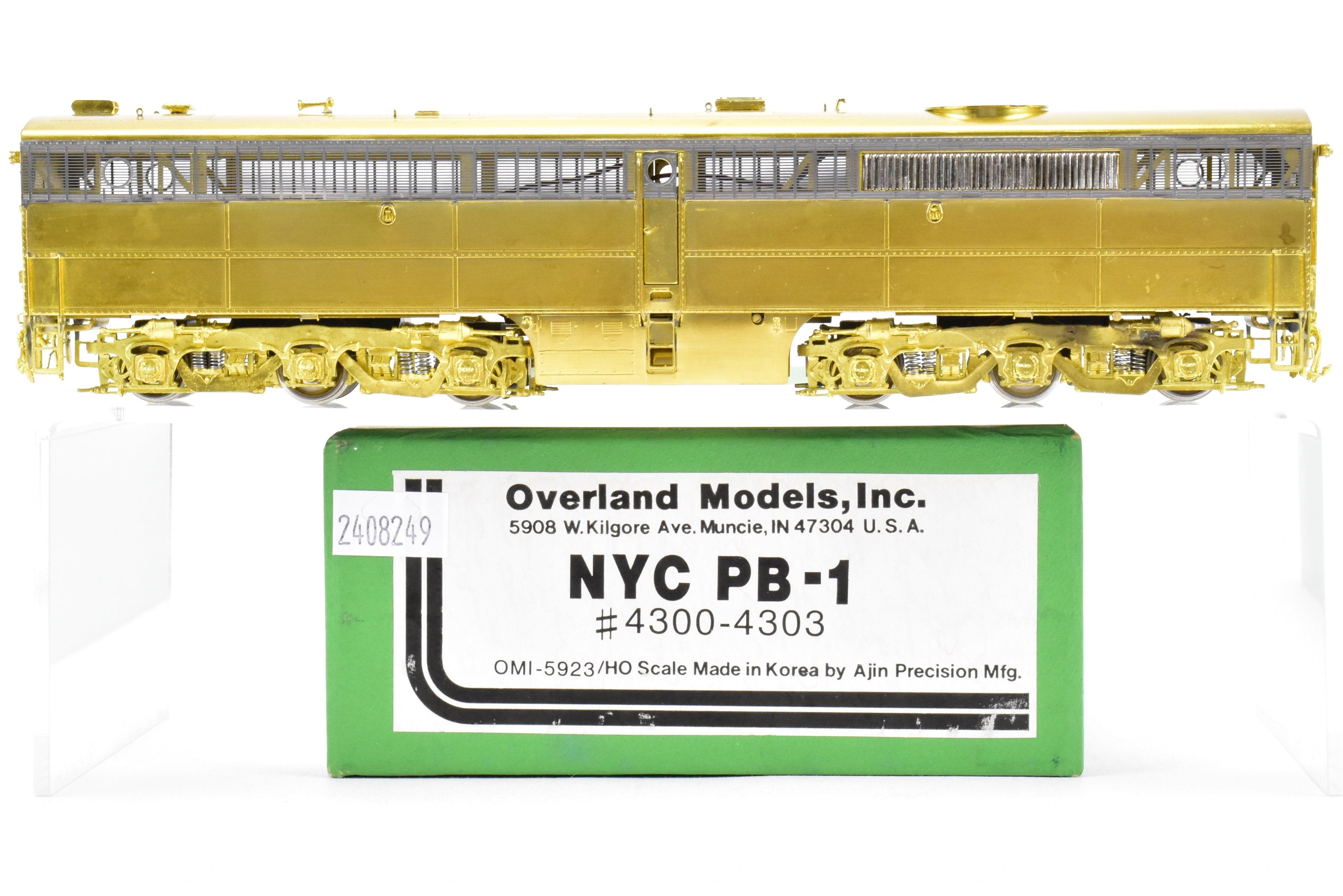 HO Brass NYC - New York Central ALCO PB - 1 Nos. 4300 - 4303 by Overland Models