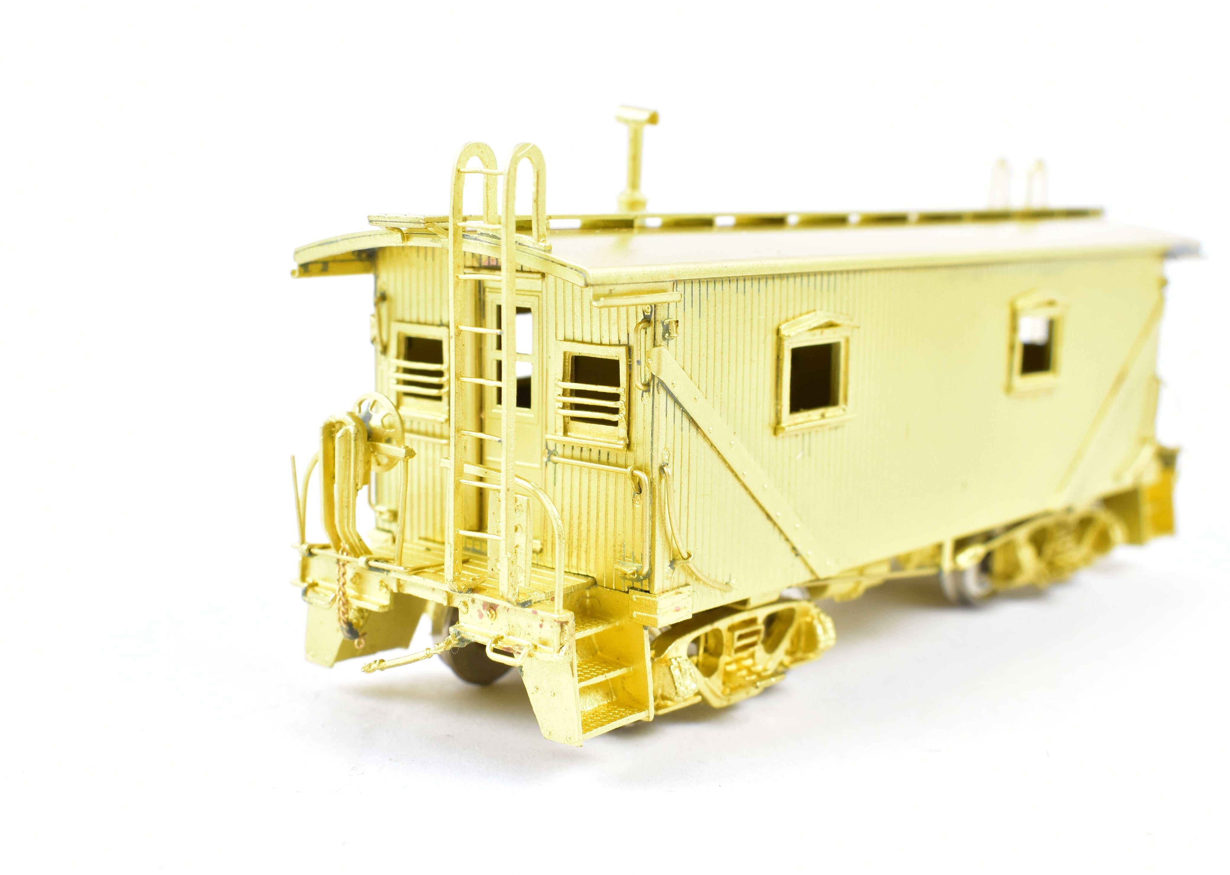 HO Scale Brass OMI - Overland Models, Inc. Delaware & Hudson (D&H) Wood Sheath Transfer Caboose without Cupola Model Train