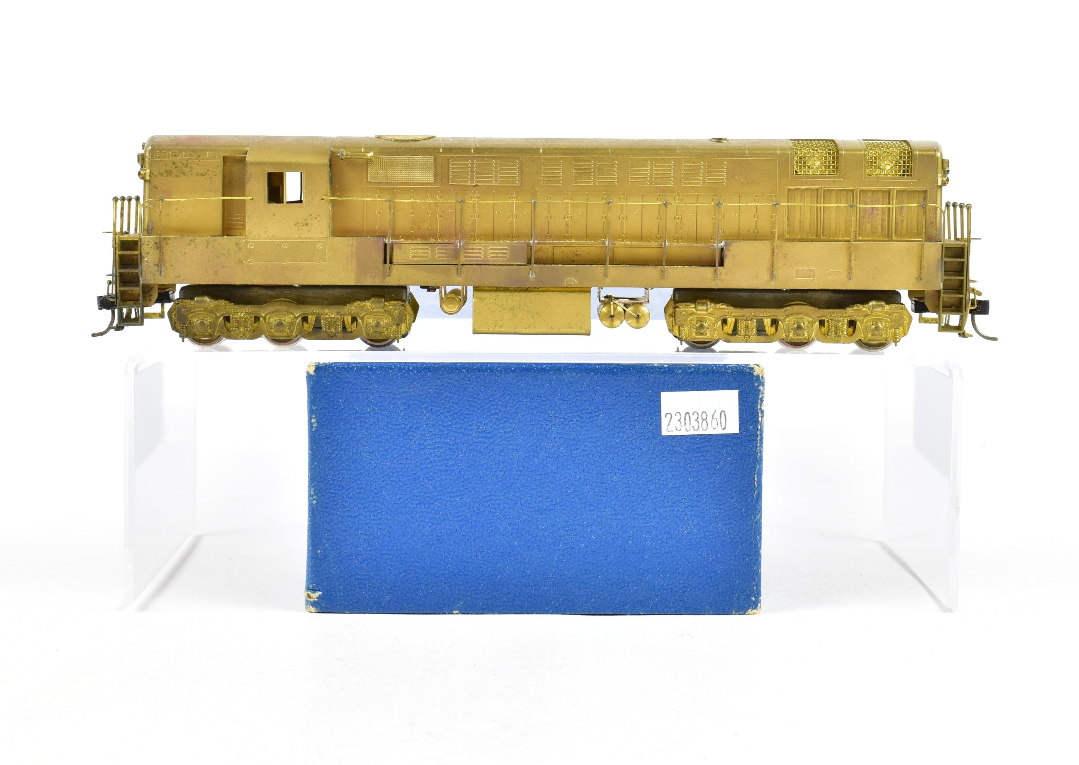 1969 HO Brass Red Ball Fairbanks Morse FM H - 24 - 66 Trainmaster Model