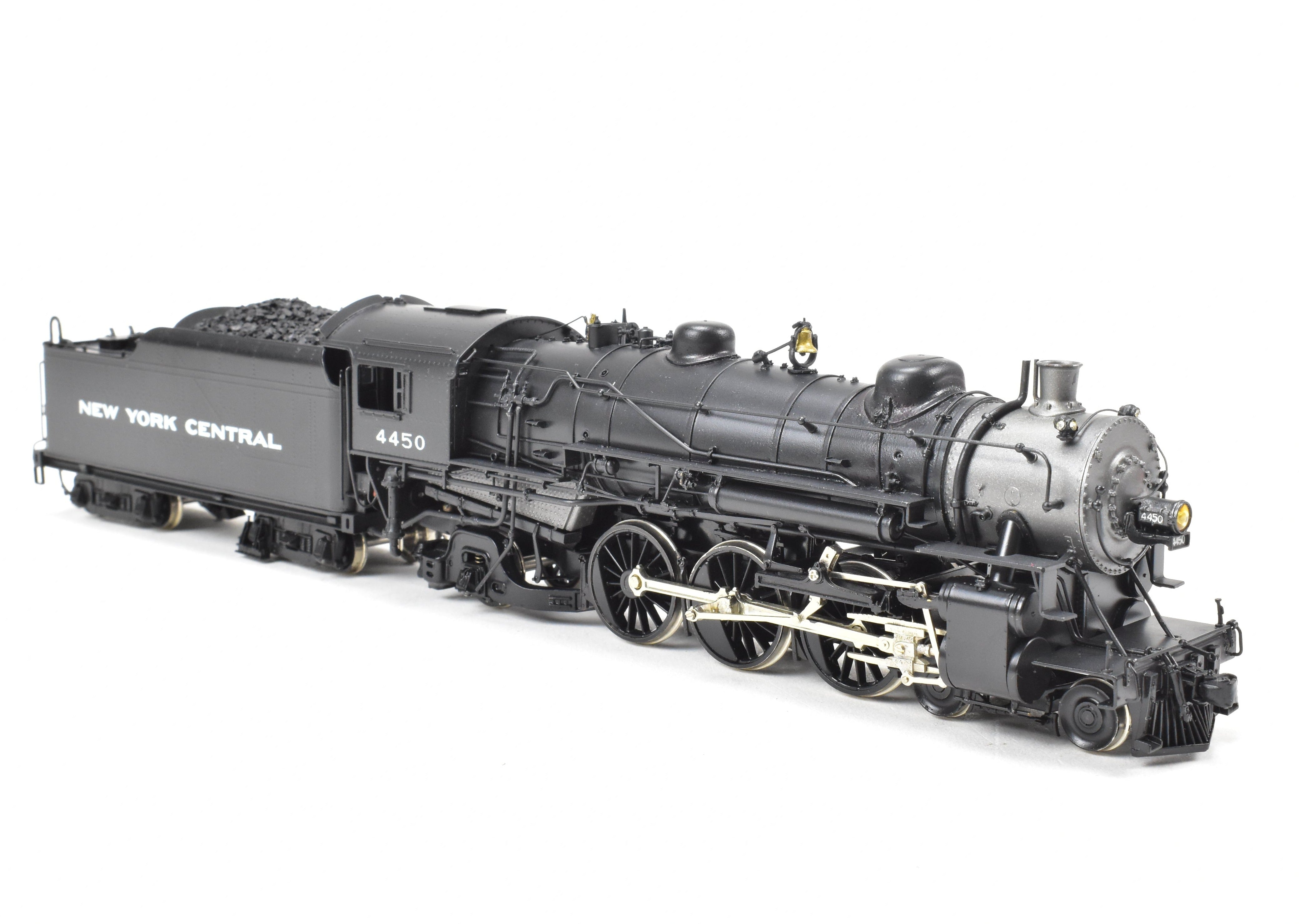 HO Scale Brass Model Train - Key Imports NYC New York Central K - 11c 4 - 6 - 2 Pacific Factory Painted Locomotive #4450
