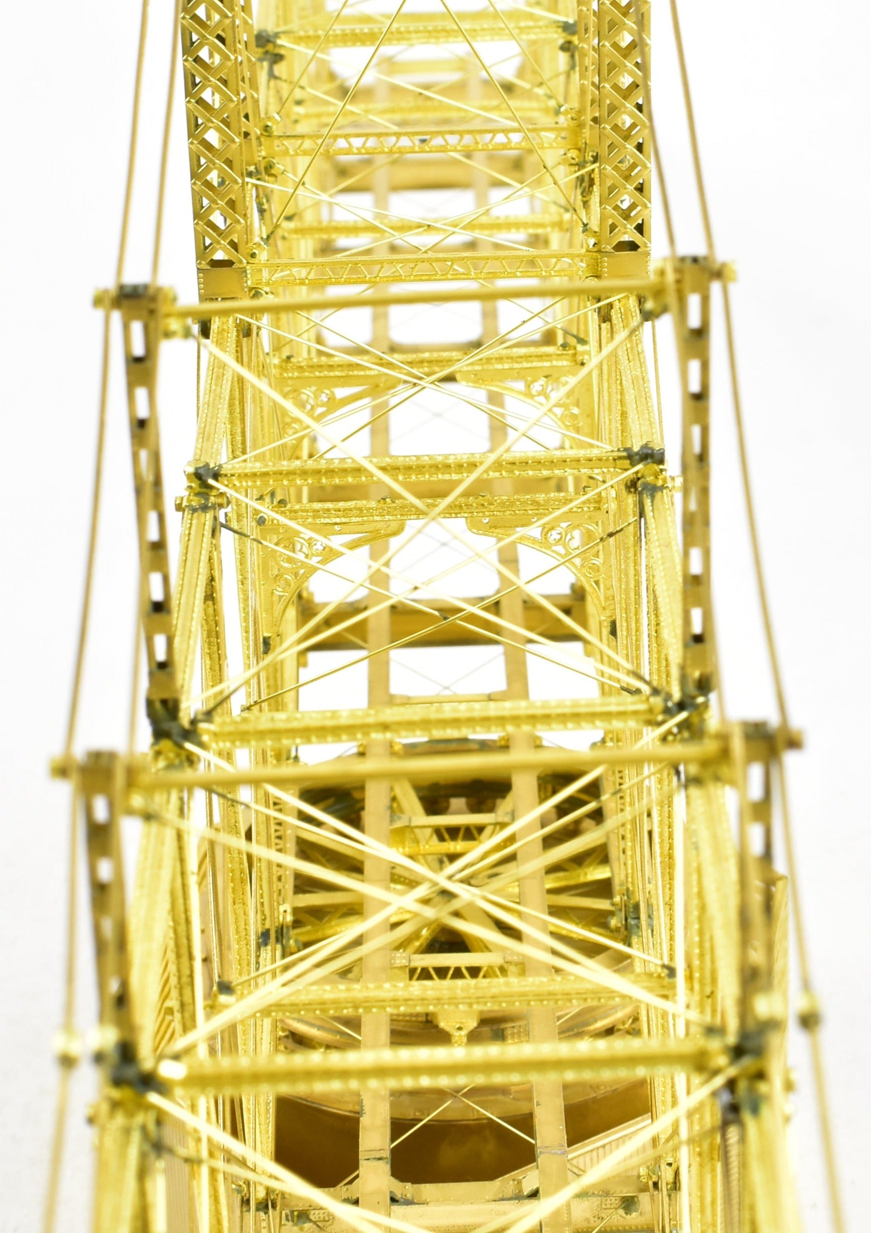 HO Scale Brass Model - Overland Models, Inc. Camas Prairie Drawbridge #50 with Crib and Pier Set for Model Railroads