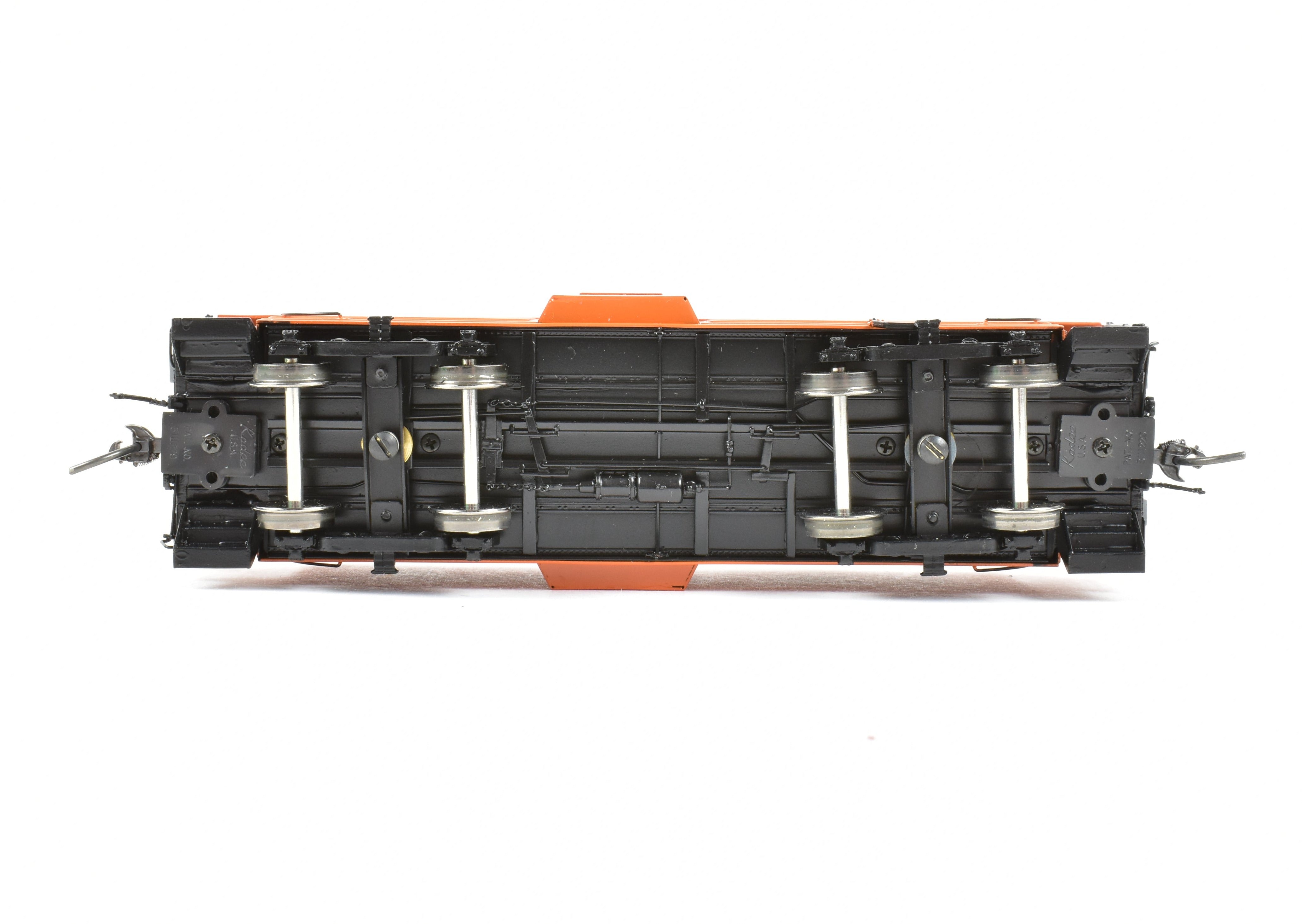 HO Scale Brass OMI - Overland Models, Inc. Milwaukee Road (CMSTP&P) Ribbed Side Caboose Model FP No. 01895