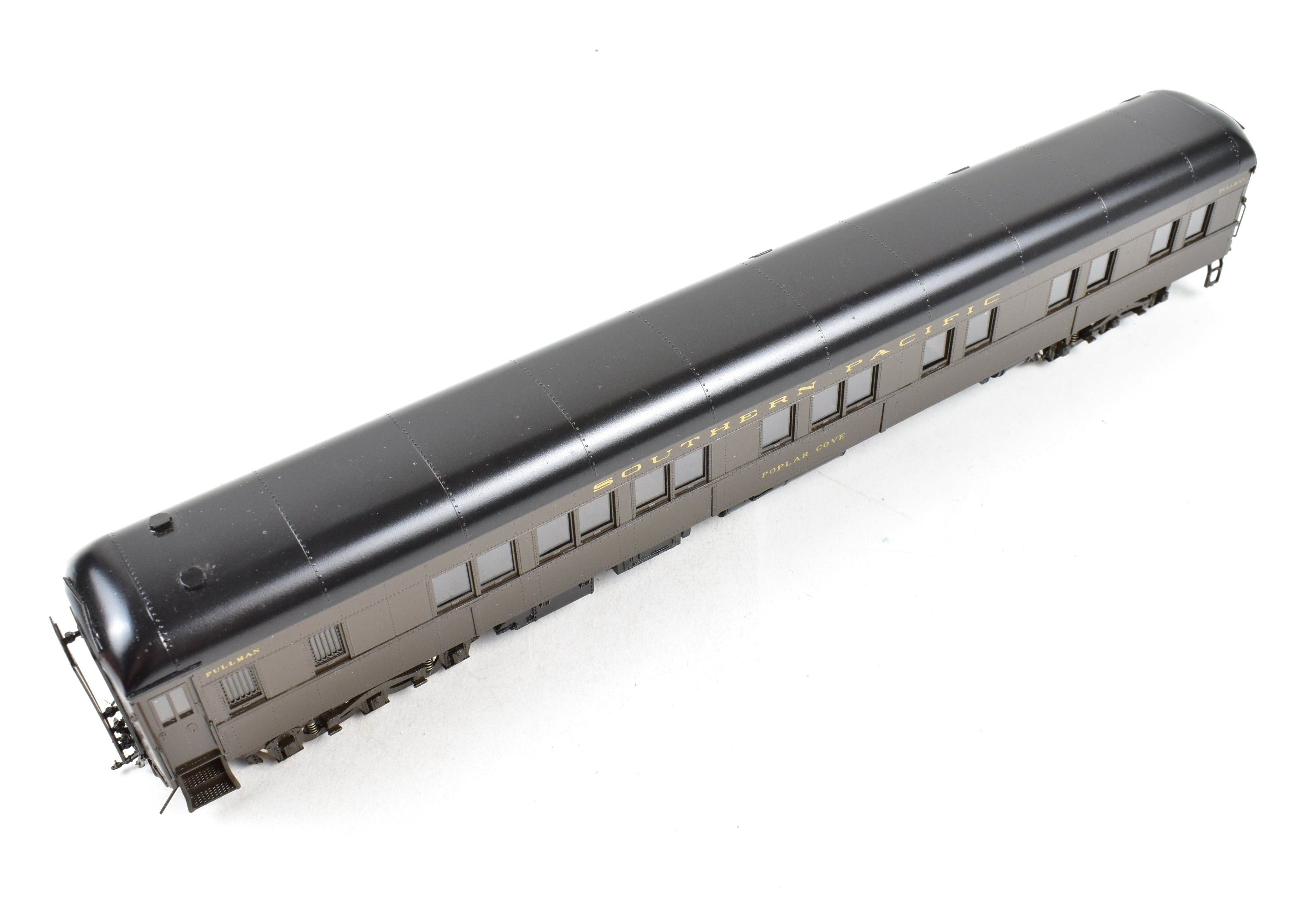 HO Scale Brass Model Train - Precision Scale Co. Pullman/Southern Pacific 80-Foot Sleeper 6-6 Plan 4060 FP Named Poplar Cove