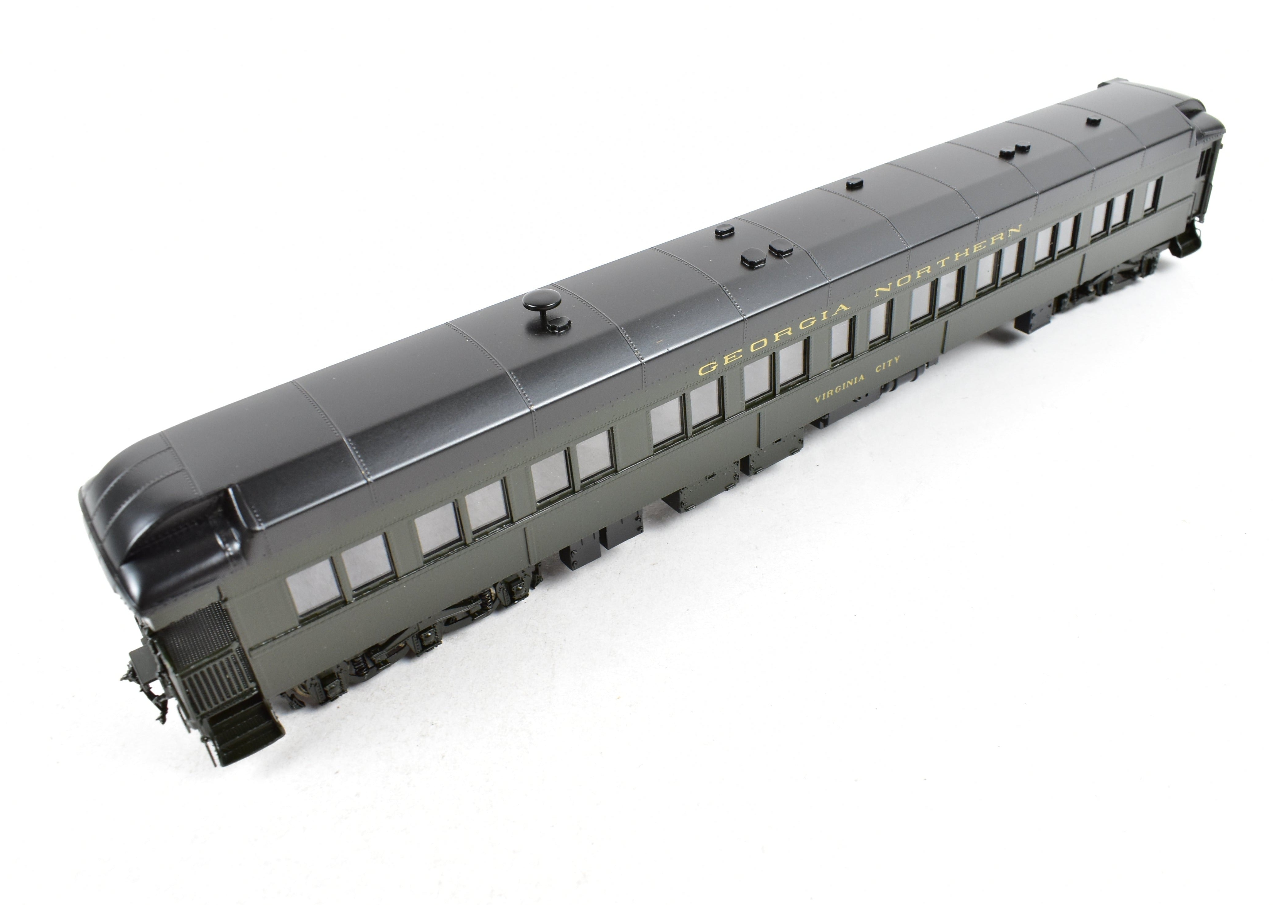 HO Brass Precision Scale Co. Pullman Virginia City Observation Car by Lucius Beebe