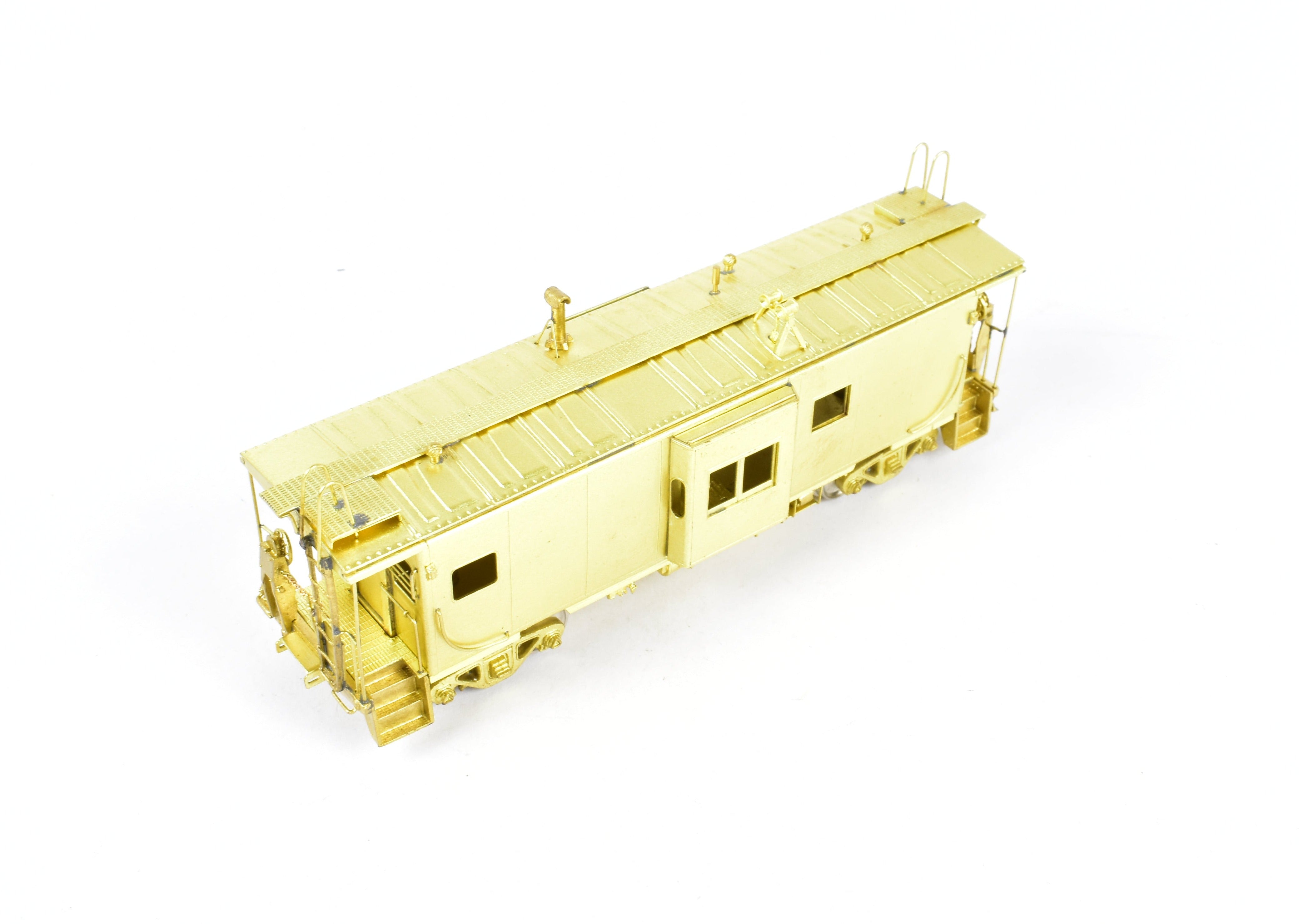 HO Scale Brass Conventional Bay Window Caboose - OMI (Overland Models, Inc.) Union Pacific CA - 13 Caboose with Roof Walk for Model Trains