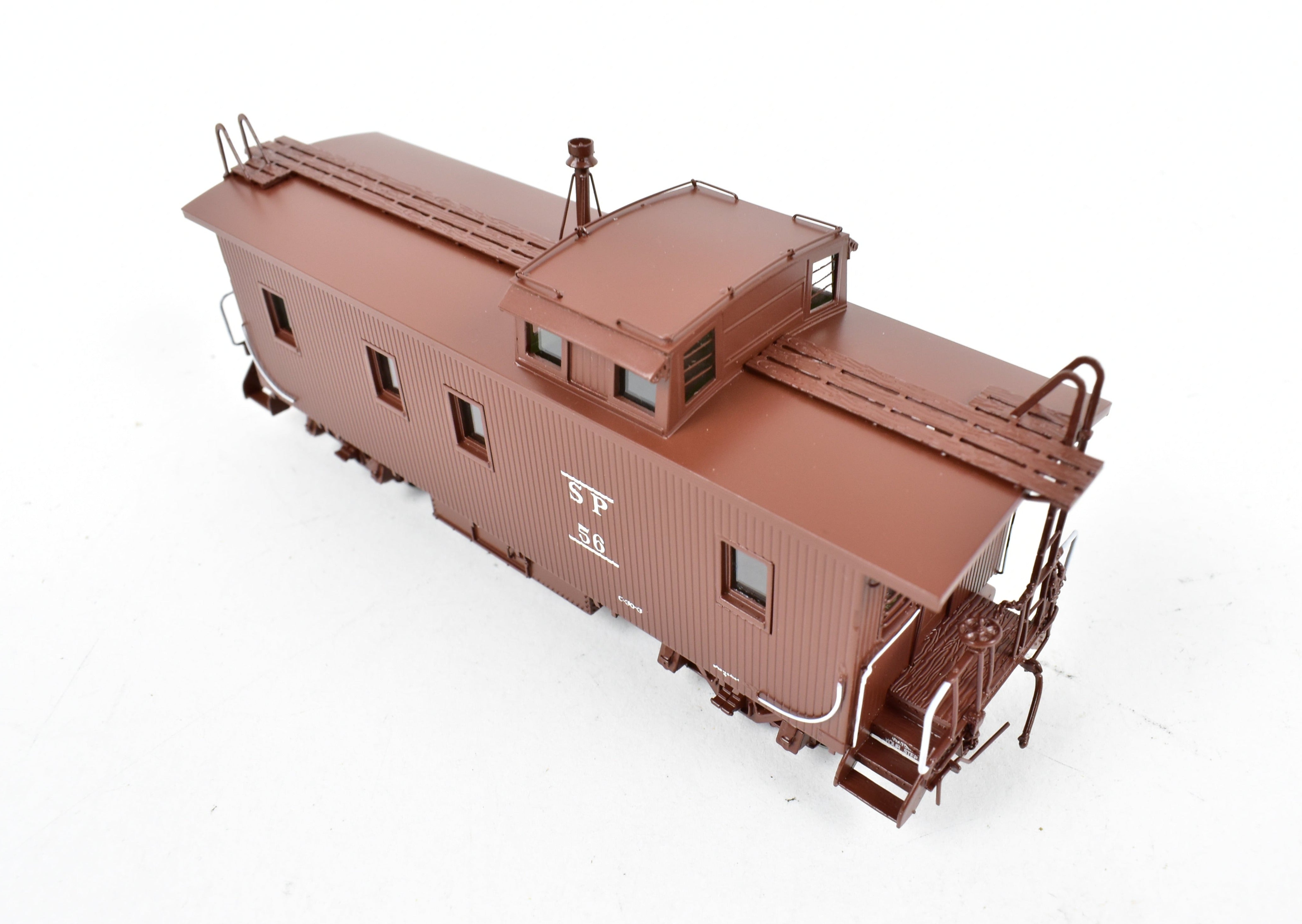 HO Scale Brass Southern Pacific Wood Side Caboose, Class C - 30 - 3 FP No. 56 by Challenger Imports