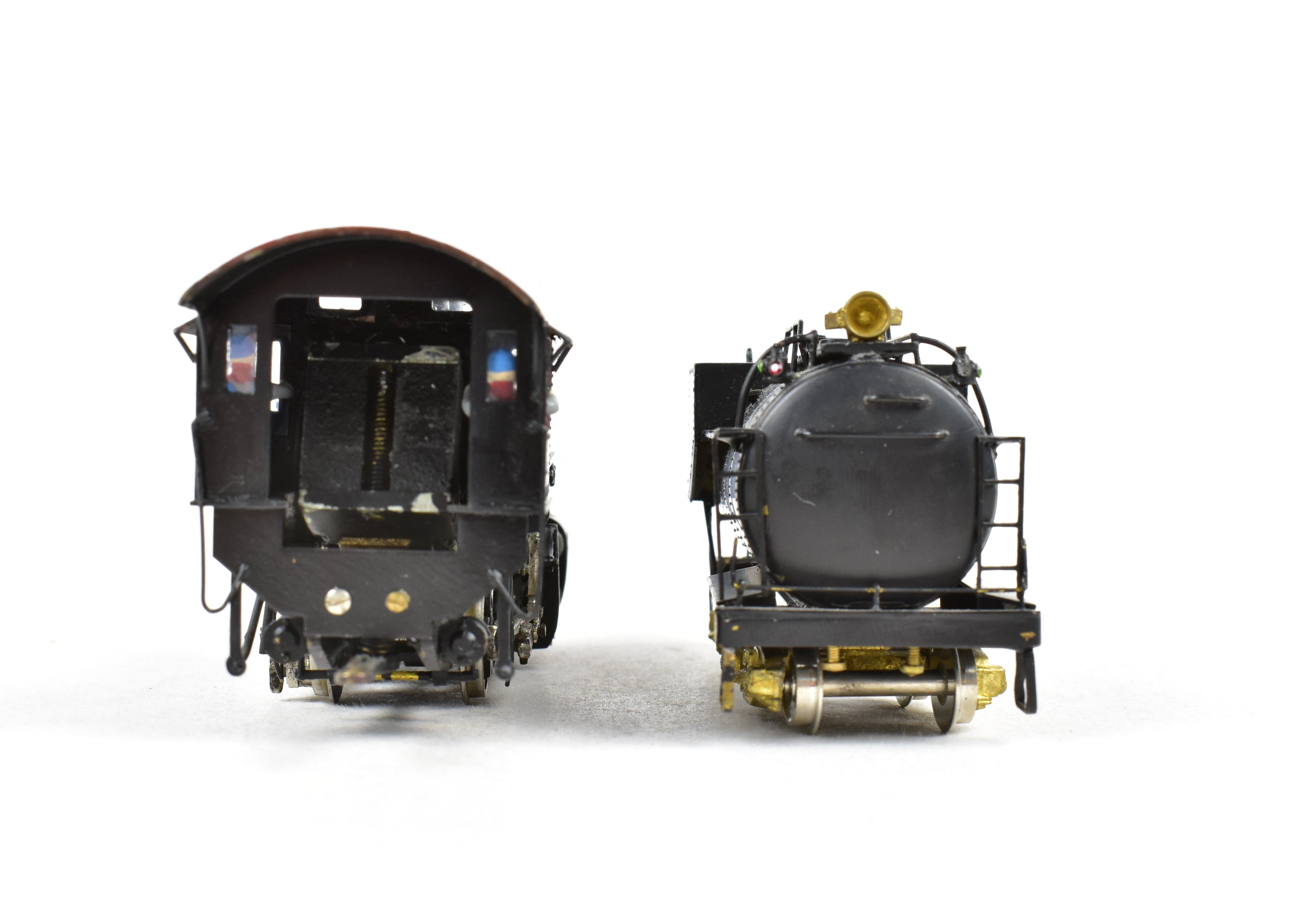 HO Scale Brass PFM - United Union Pacific 0 - 6 - 0 Switcher Model with Custom Painted Engine and Incorrect Kemtron Short Vanderbilt Tender