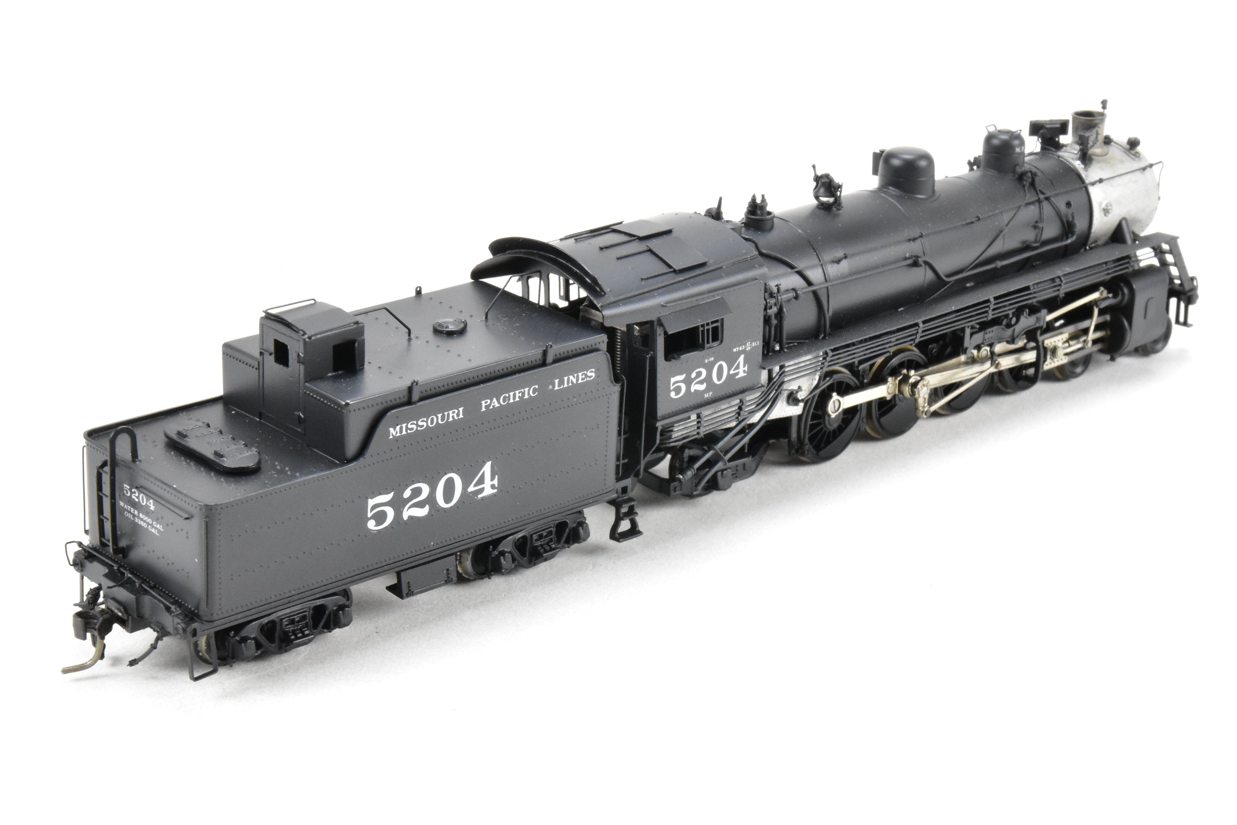 HO Brass Custom Joe G. Collias MP 5200 Class 4-8-2 Pro-Painted No. 5204