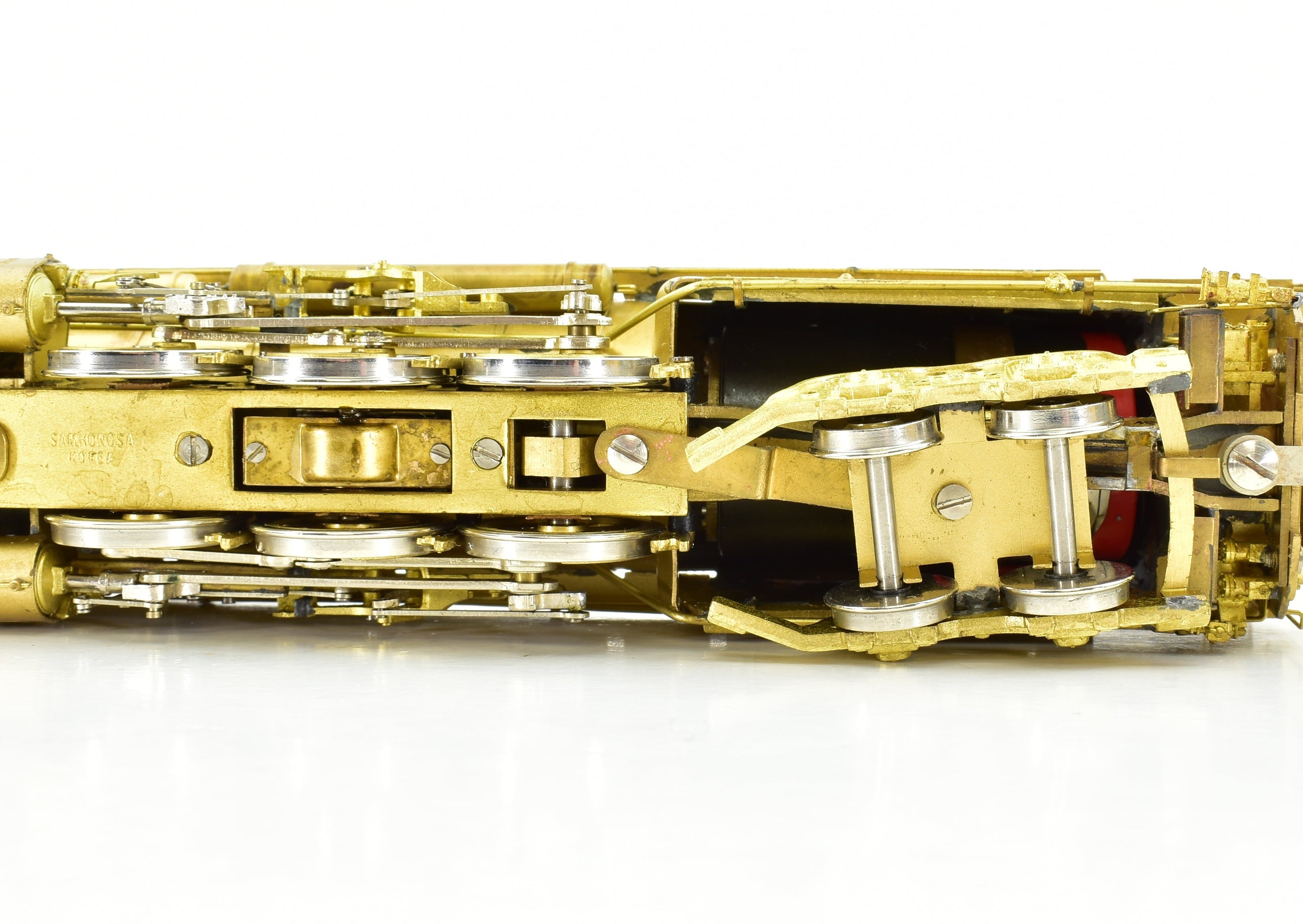 HO Scale Brass Model Train Key Imports Norfolk & Western Class A 2-6-6-4 Steam Locomotive with Auxiliary Water Car