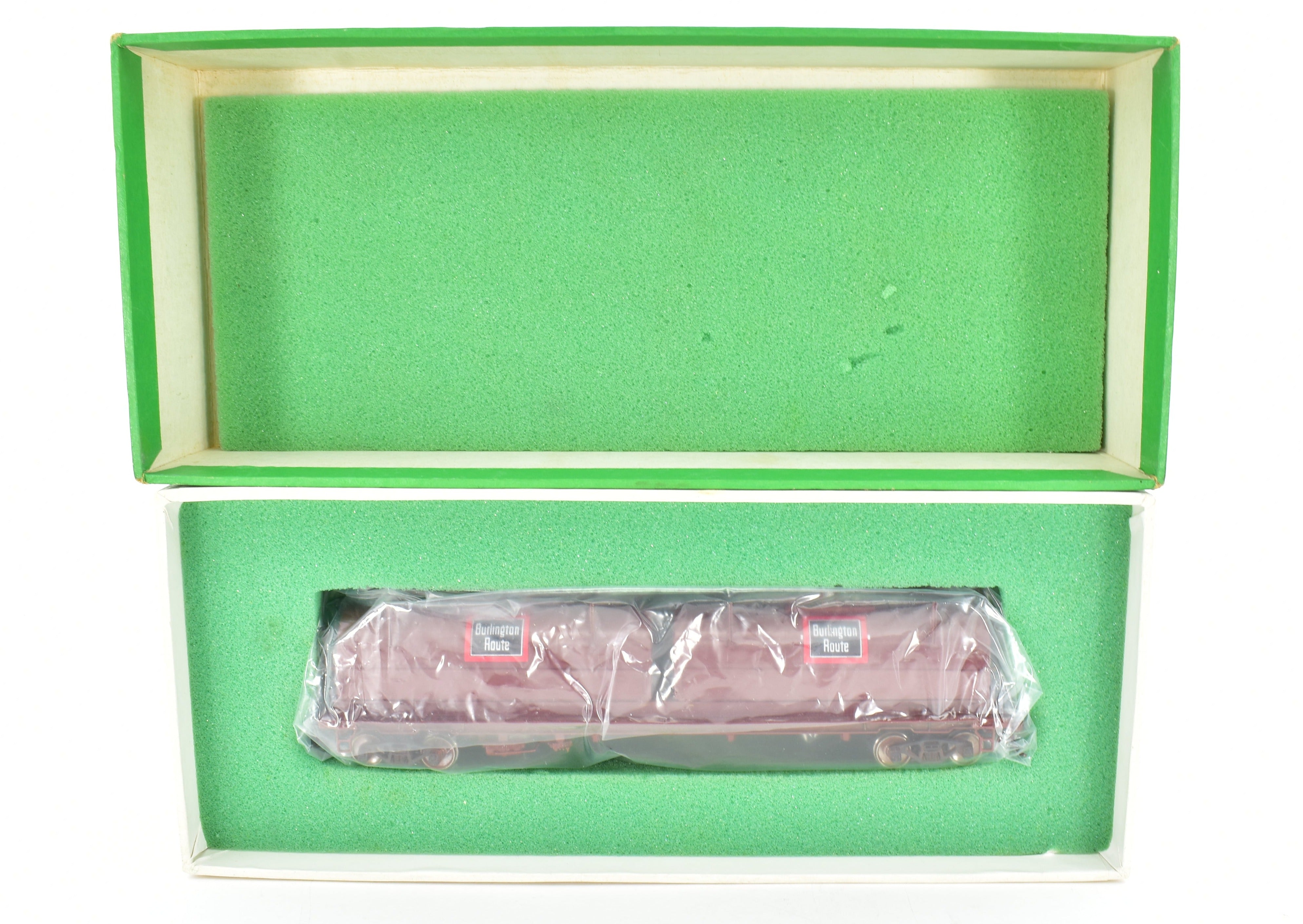 HO Brass OMI - Overland Models CB&Q Burlington Route Thrall Coil Steel Car AS-IS