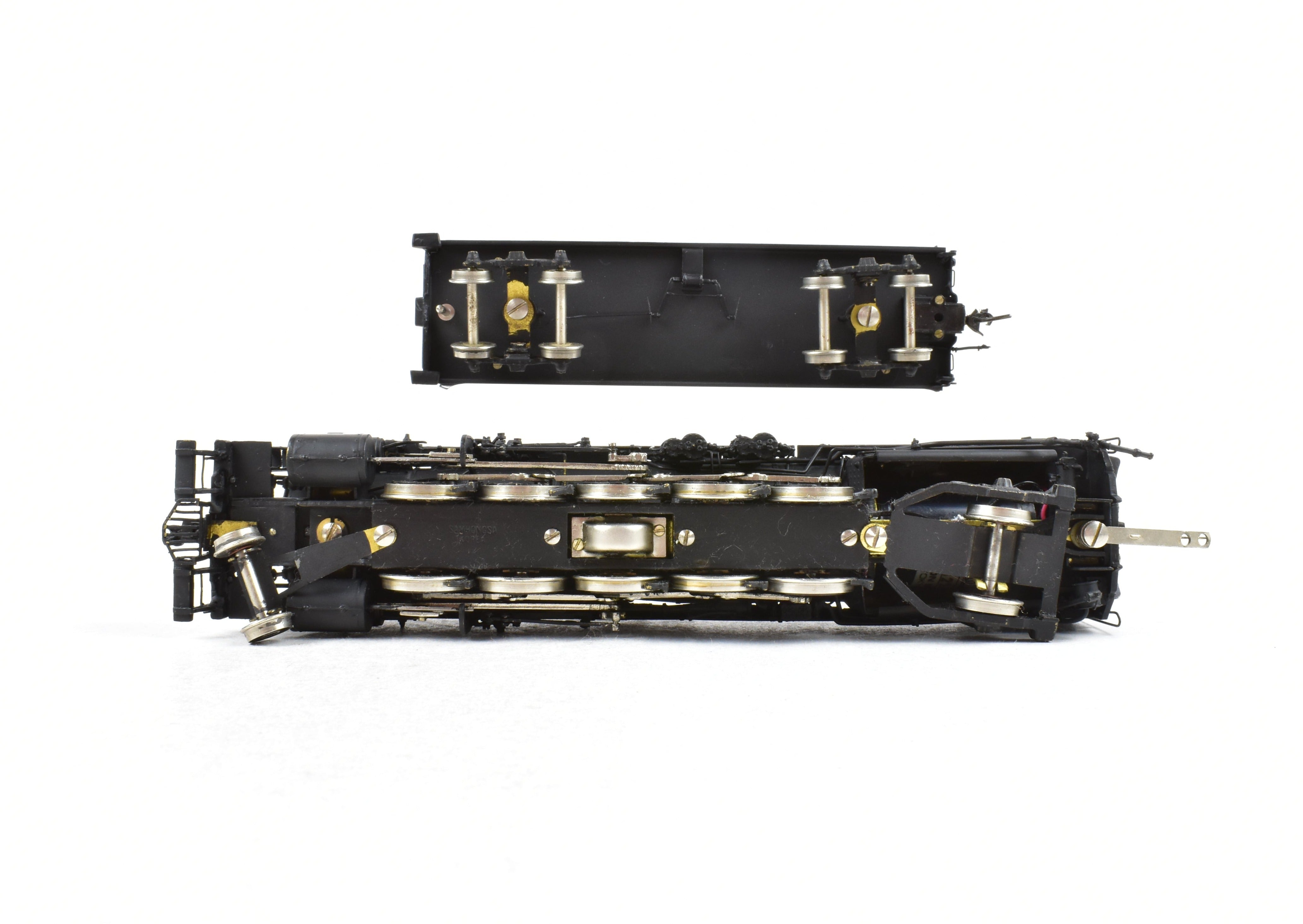 HO Brass Key Imports DM&IR 2-10-2 Santa Fe Class E Custom Painted Locomotive No. 504