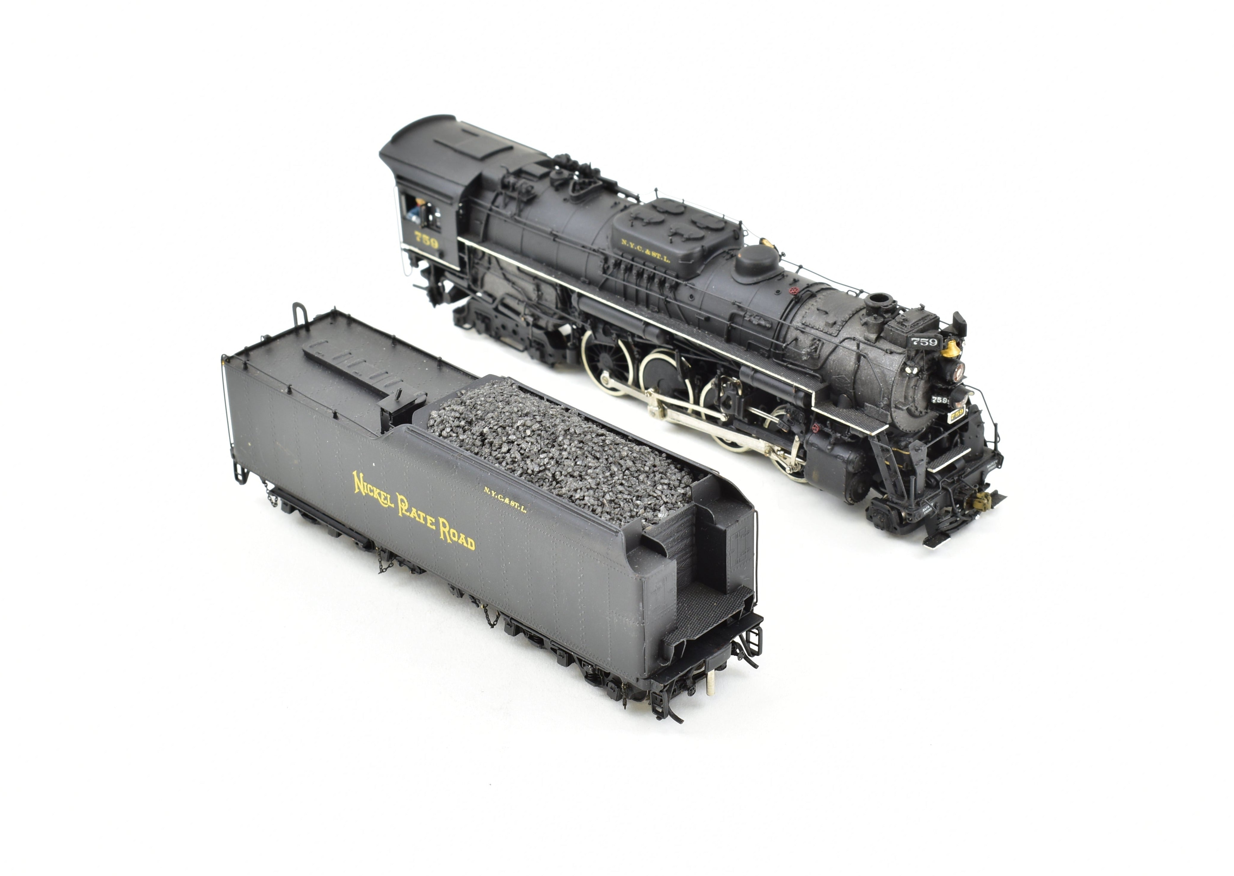 HO Brass OMI - Overland Models NKP S-2 2-8-4 Berkshire #759