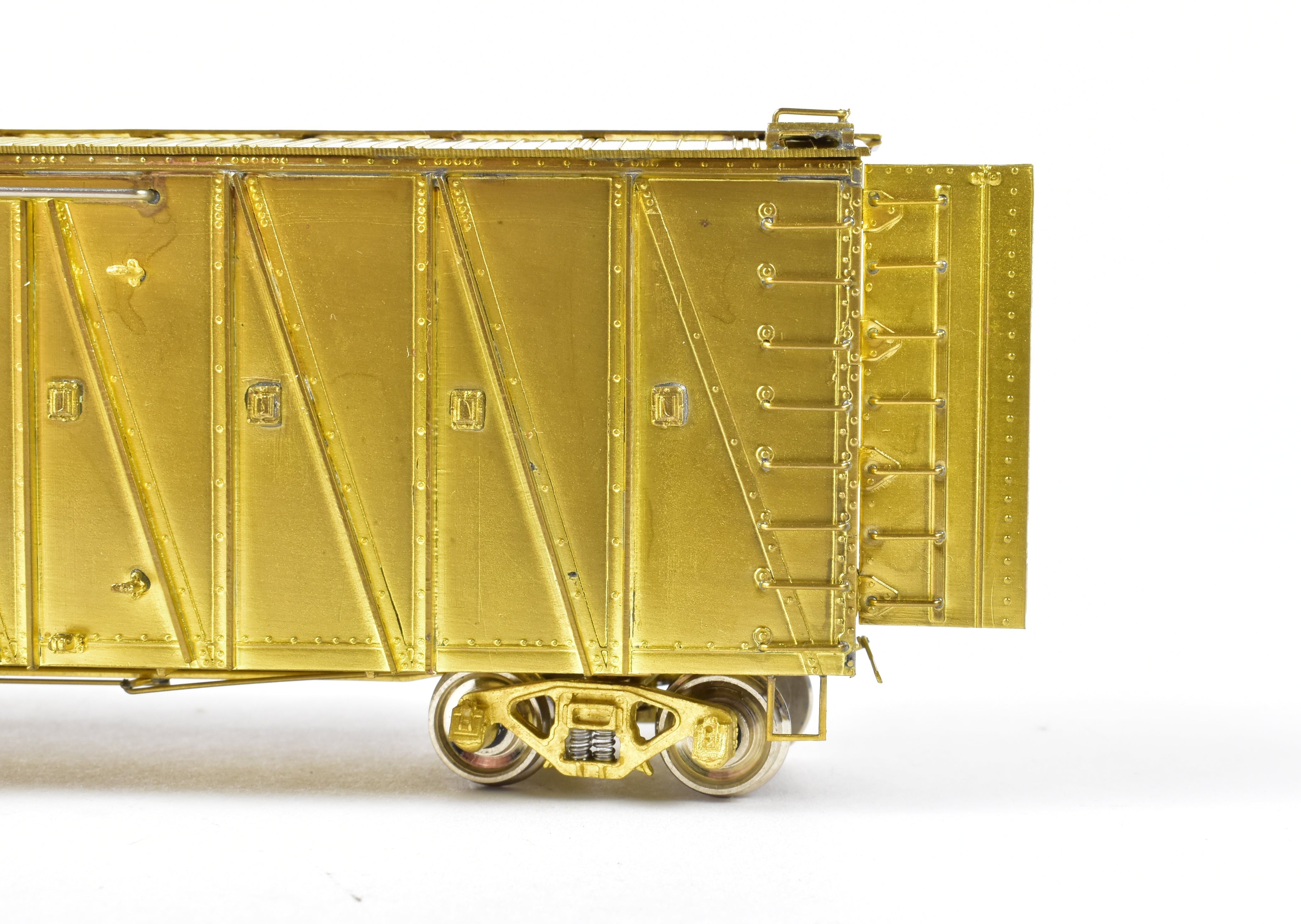 HO Scale Brass Auto Boxcar by Overland Models, Inc. (OMI) - Union Pacific A-50-4 50-Foot Model Train Car