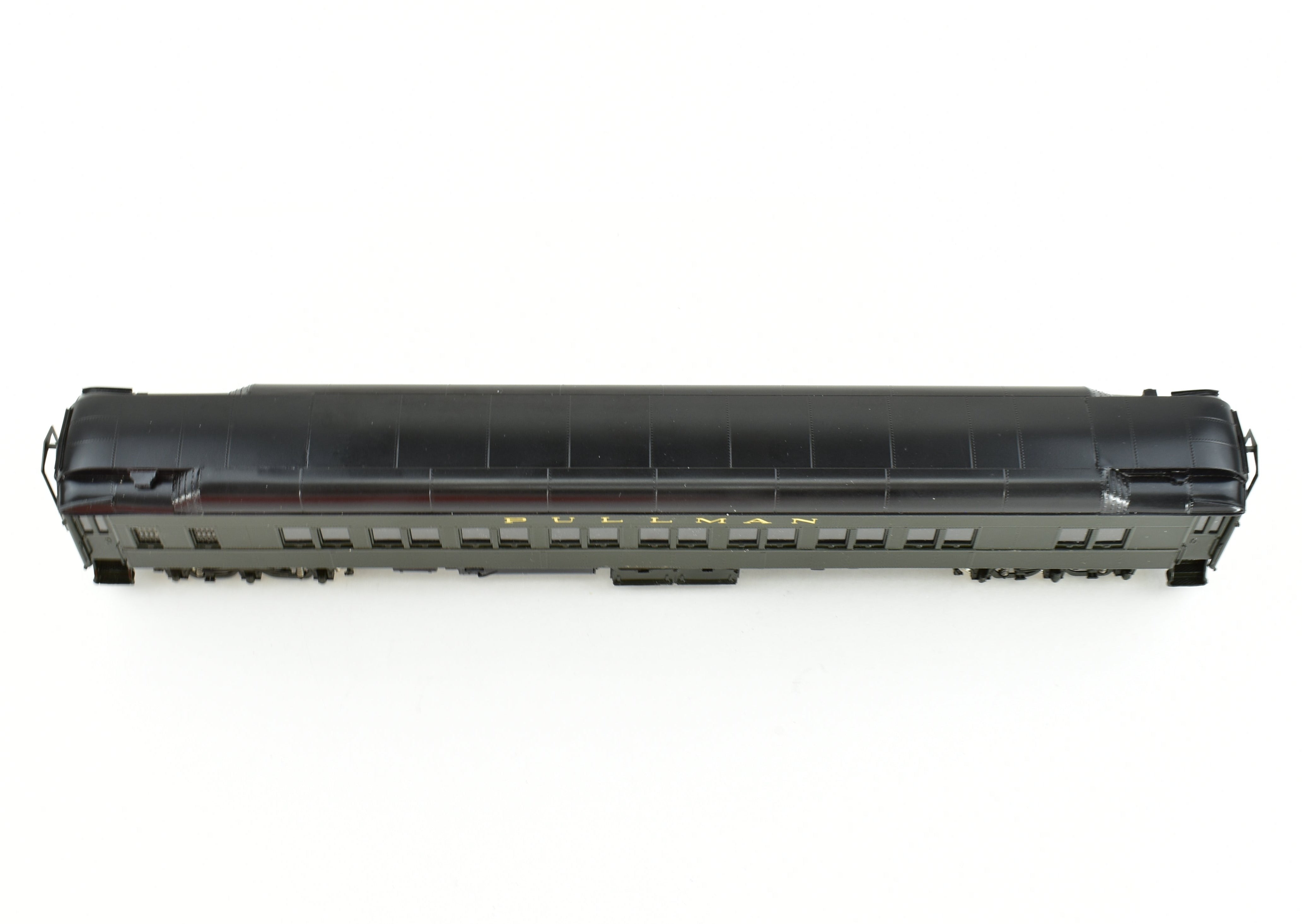 HO Scale Brass Precision Scale Co. Pullman 80-Foot Sleeper 16-Section Tourist Car Model Plan 2412 with Air Feature Package