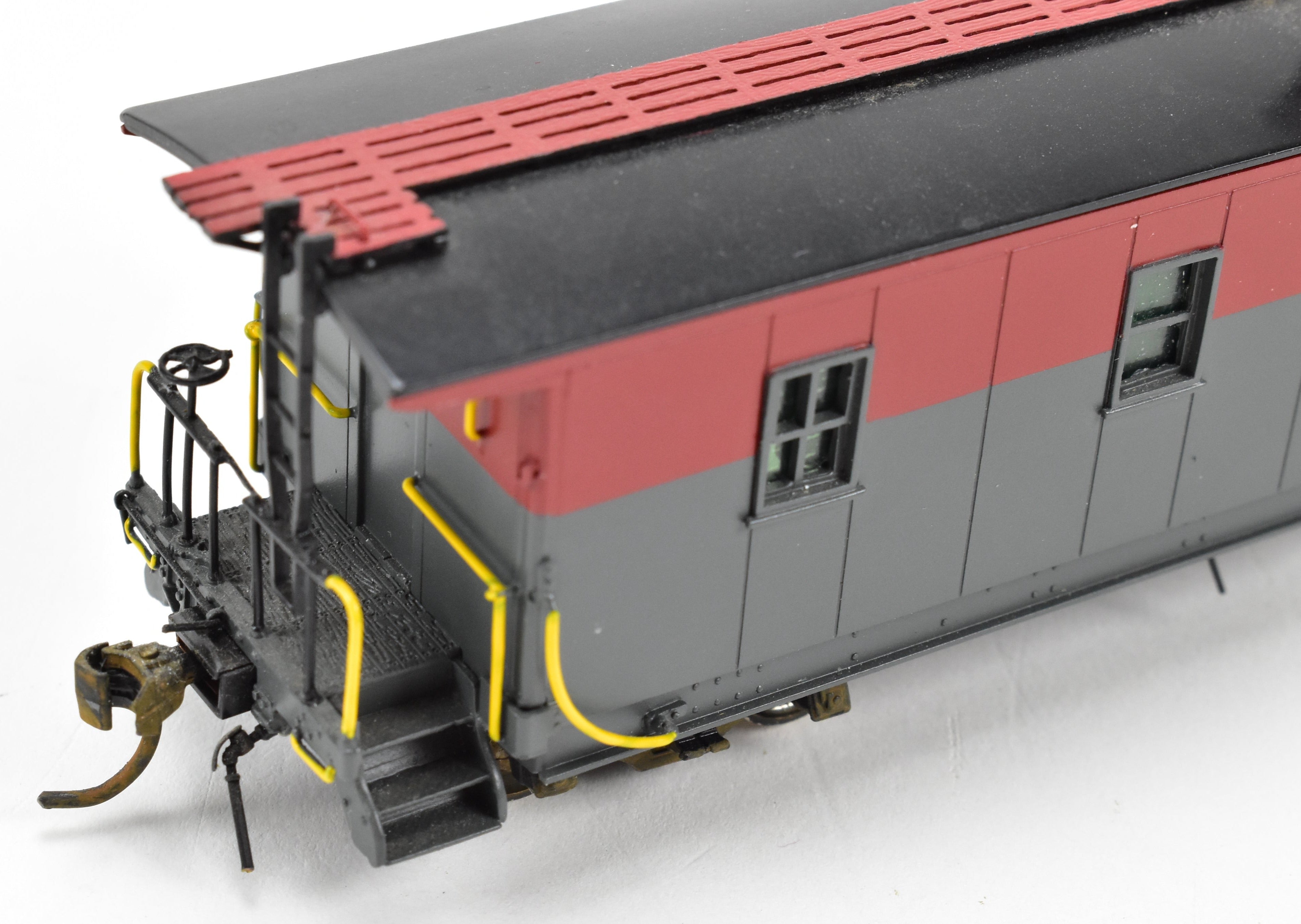 HO Brass OMI Pacemaker Plywood Caboose No. 20112 by Overland Models