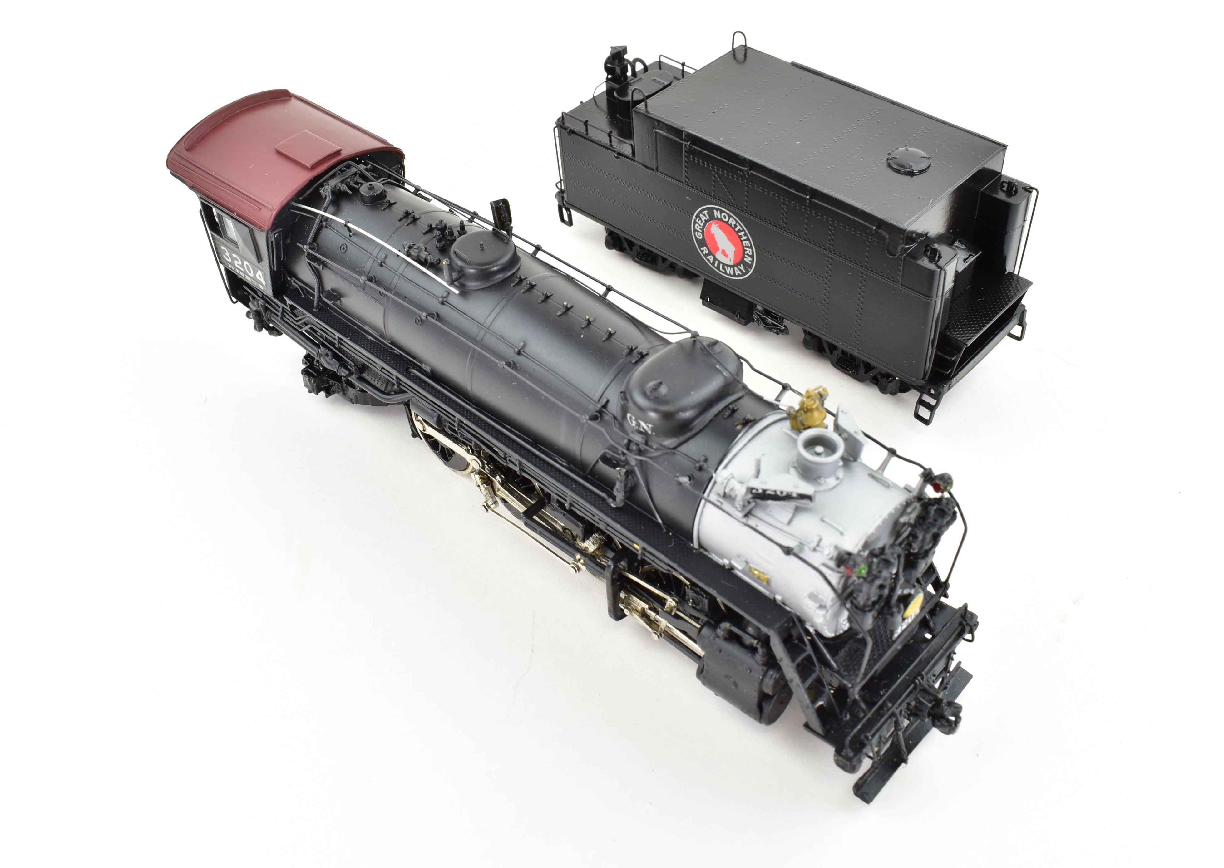 HO Scale Brass OMI - Overland Models GN - Great Northern O - 3 USRA Heavy 2 - 8 - 2 Custom Painted Model Train in ReBoxx Packaging