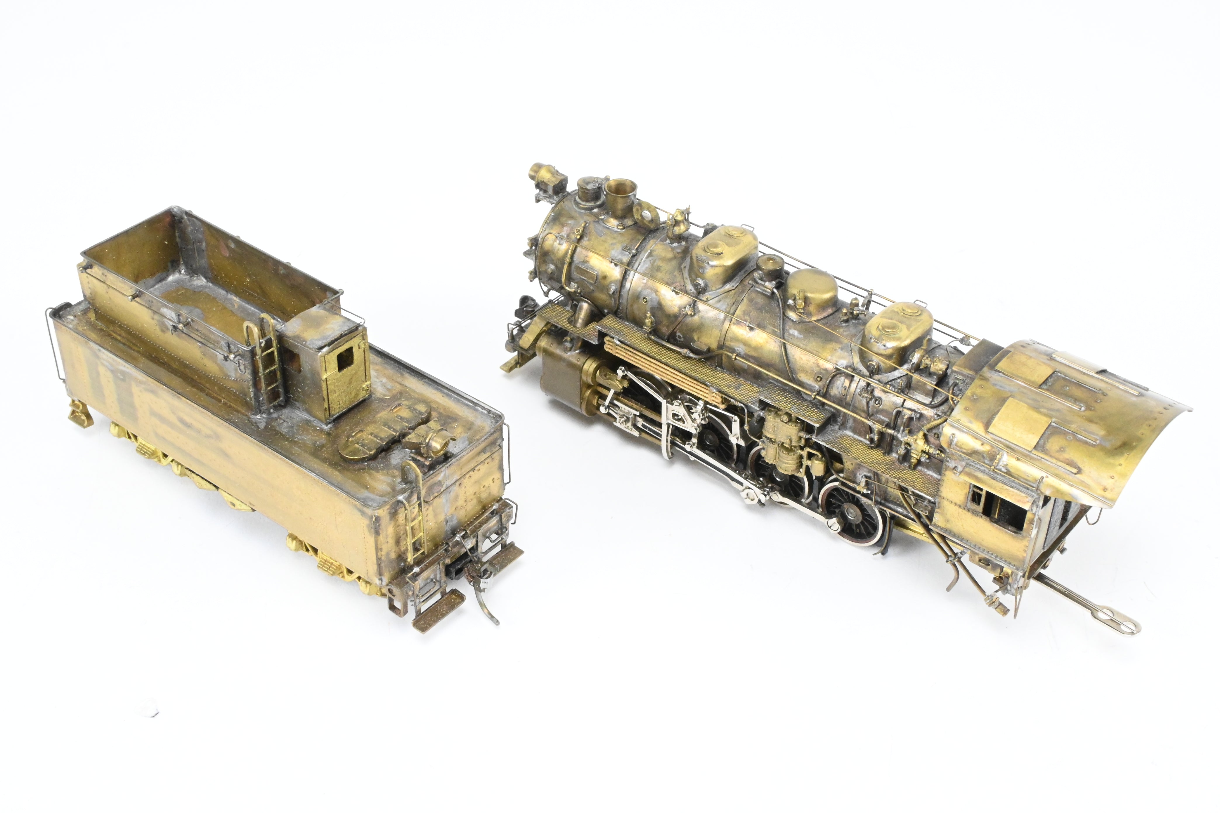 HO Scale Brass Custom Model of Missouri Pacific 0-8-0 No. 9772 Scratch Built by Joe G. Collias - One of a Kind Railroad Collectible