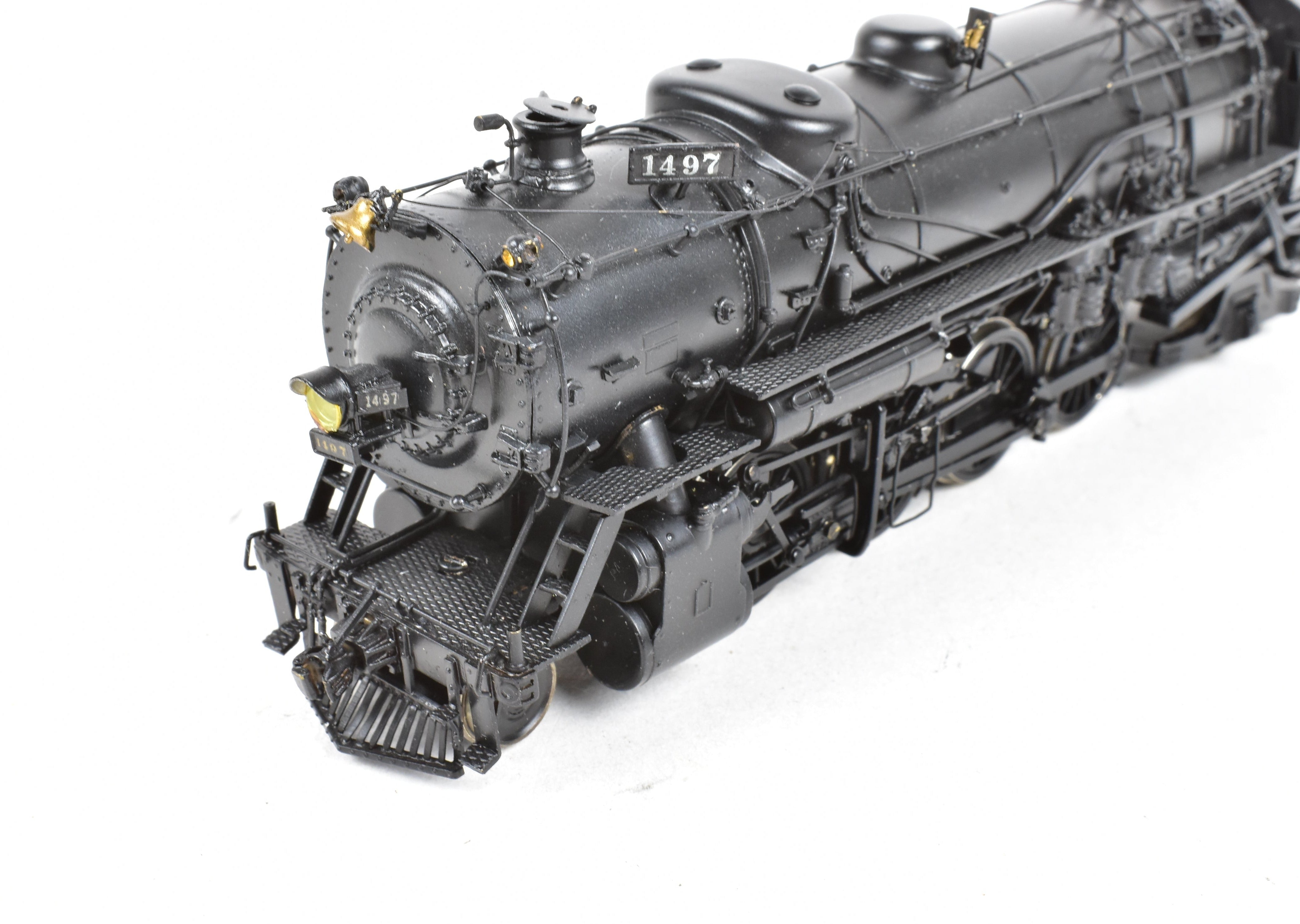 HO Scale Brass Missouri Pacific 1400 2-8-2 Mikado by Hallmark Custom Painted