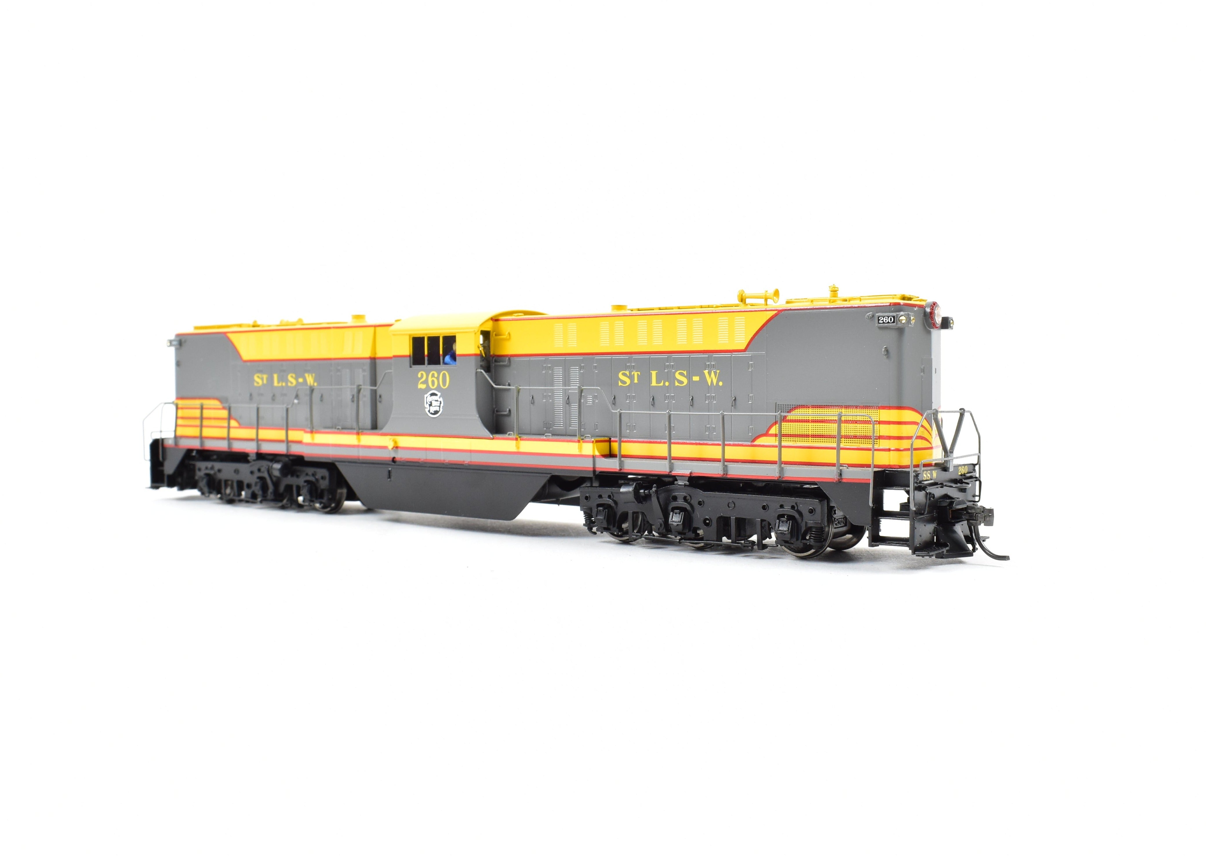 HO Scale Brass Model - Cotton Belt Baldwin Center Cab Diesel DT - 6 - 6 - 2000 F/P Division Point SSW Locomotive by DVP