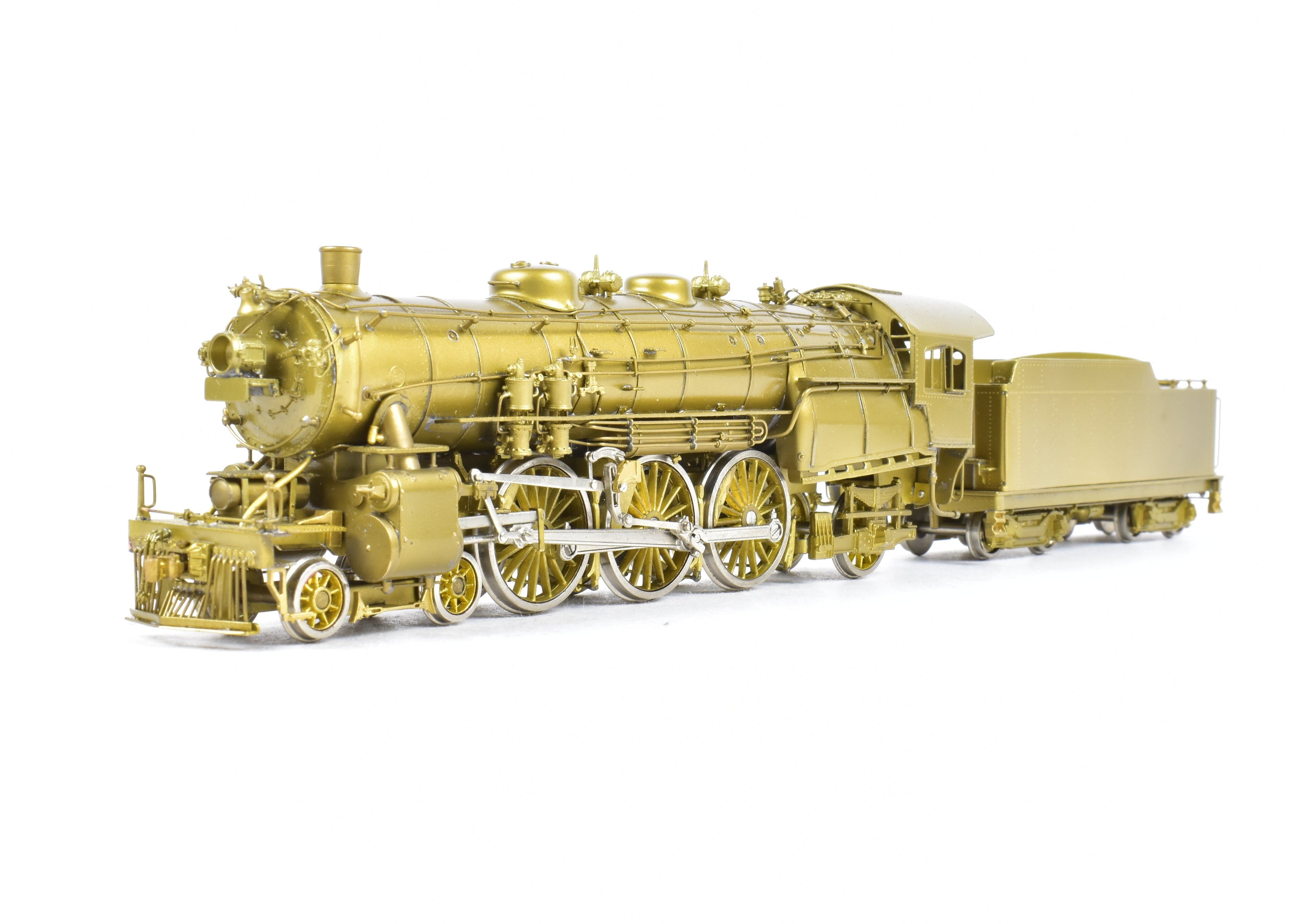 HO Scale Brass Empire Midland Reading 4-6-2 G-2SA Pacific Model Train with Reboxed Packaging and New Boo-Rim Gearbox