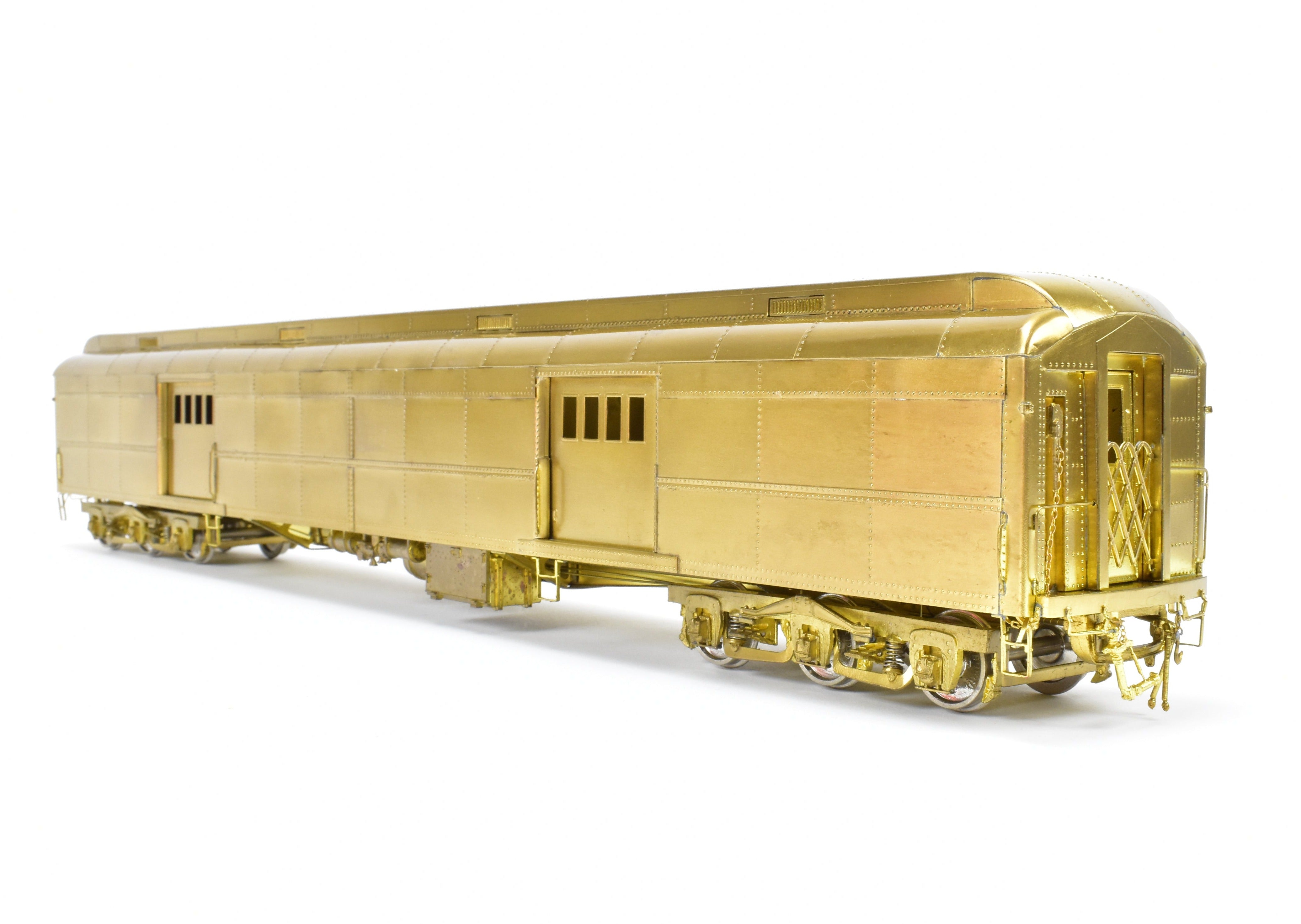O Scale Brass PSC Precision Scale Co 74'-6 Double-Door HW Baggage Car