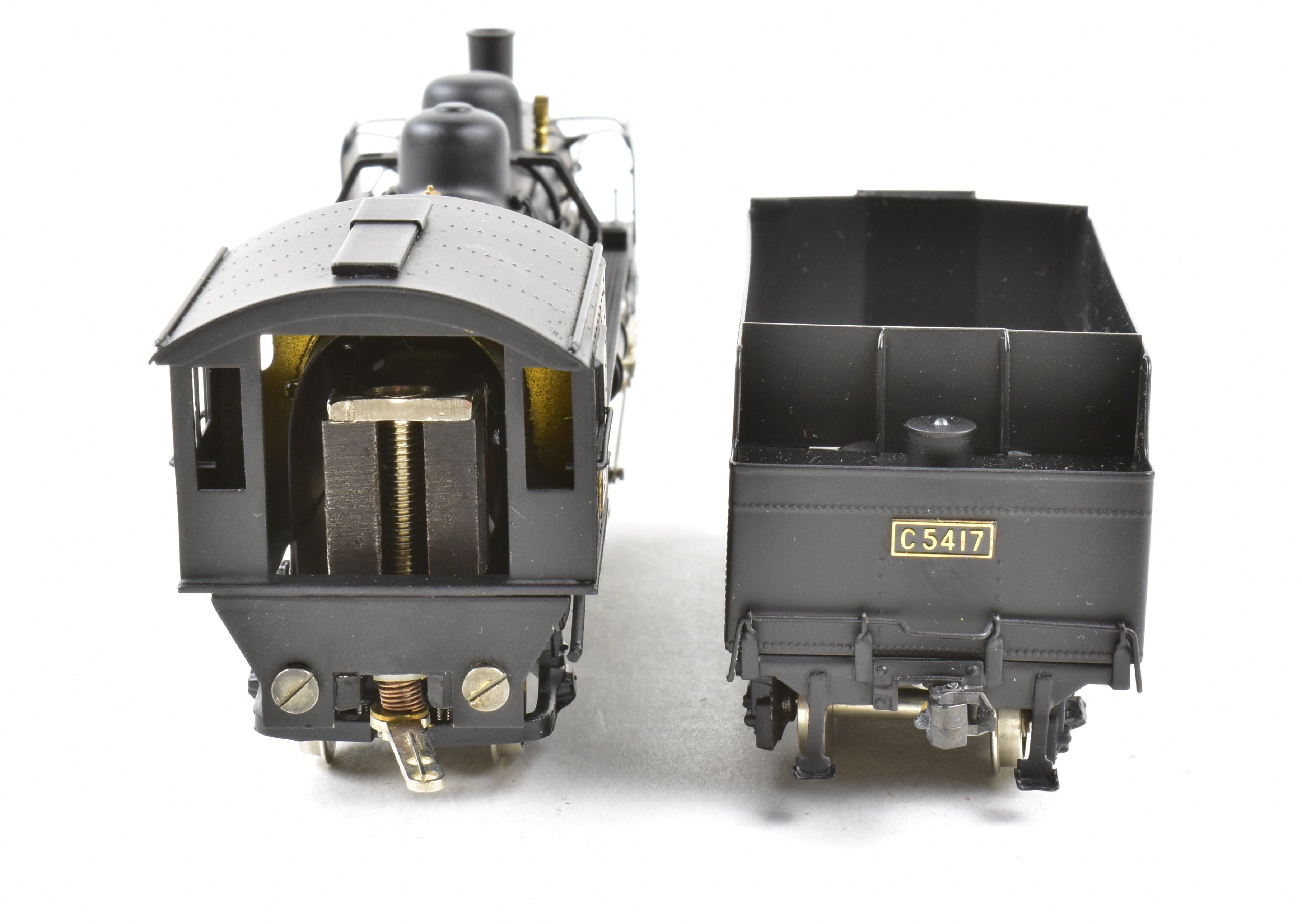 J Scale Model Train - Brass Adachi JNR Japanese National Railways C54 4-6-2 FP Steam Locomotive