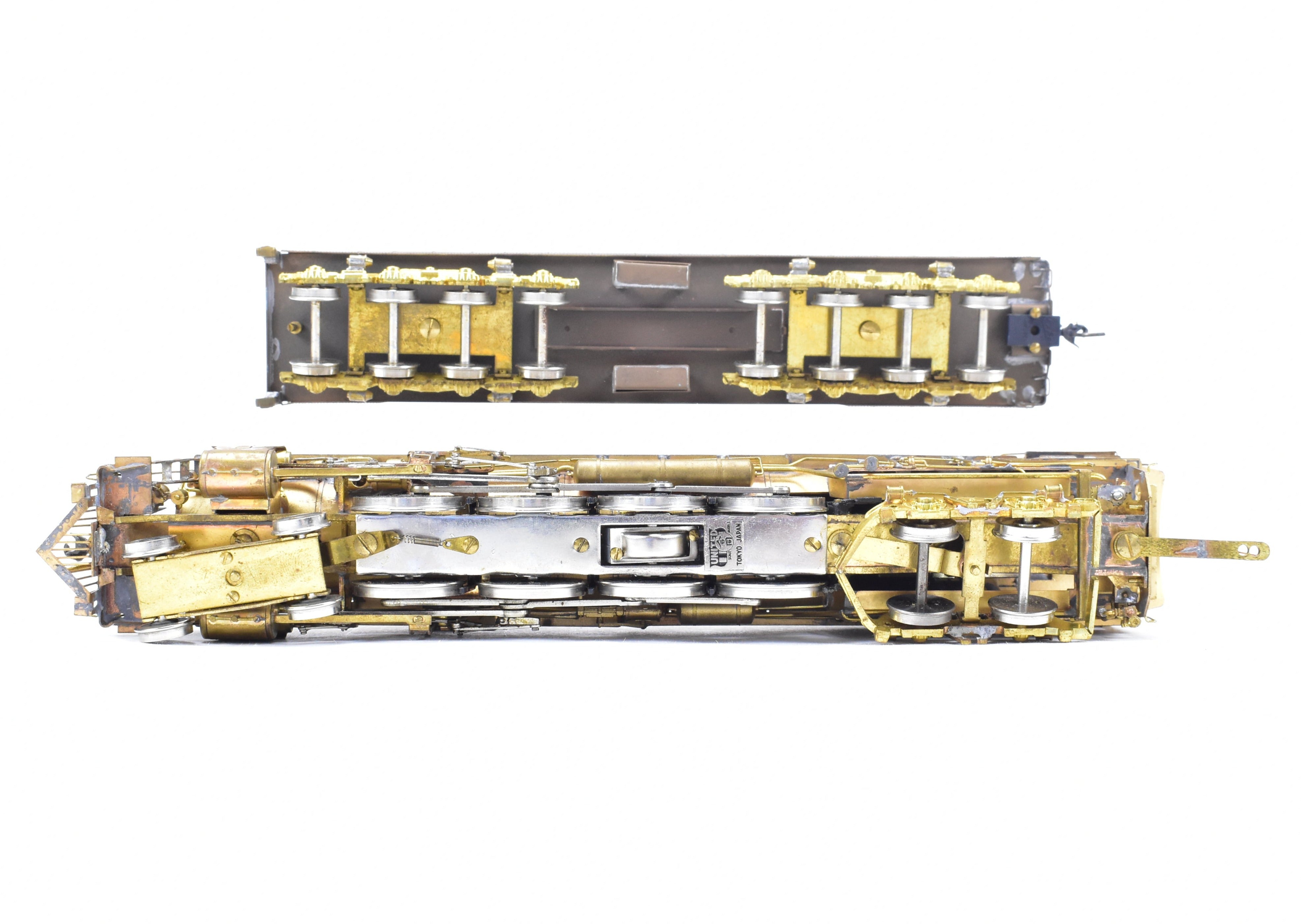HO Scale Brass PFM - United ATSF - Santa Fe 4-8-4 Northern Model Train for Collectors and Enthusiasts