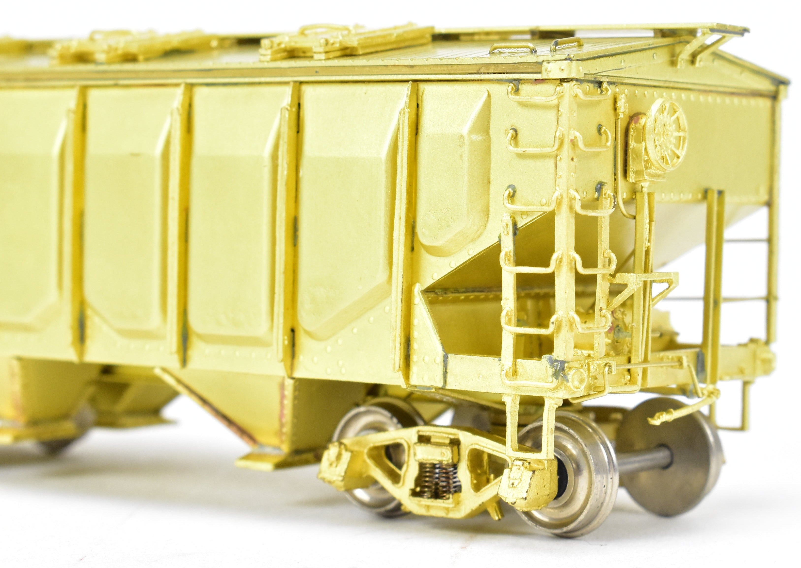 HO Brass OMI Frisco 2-Bay Covered Hopper by Overland Models