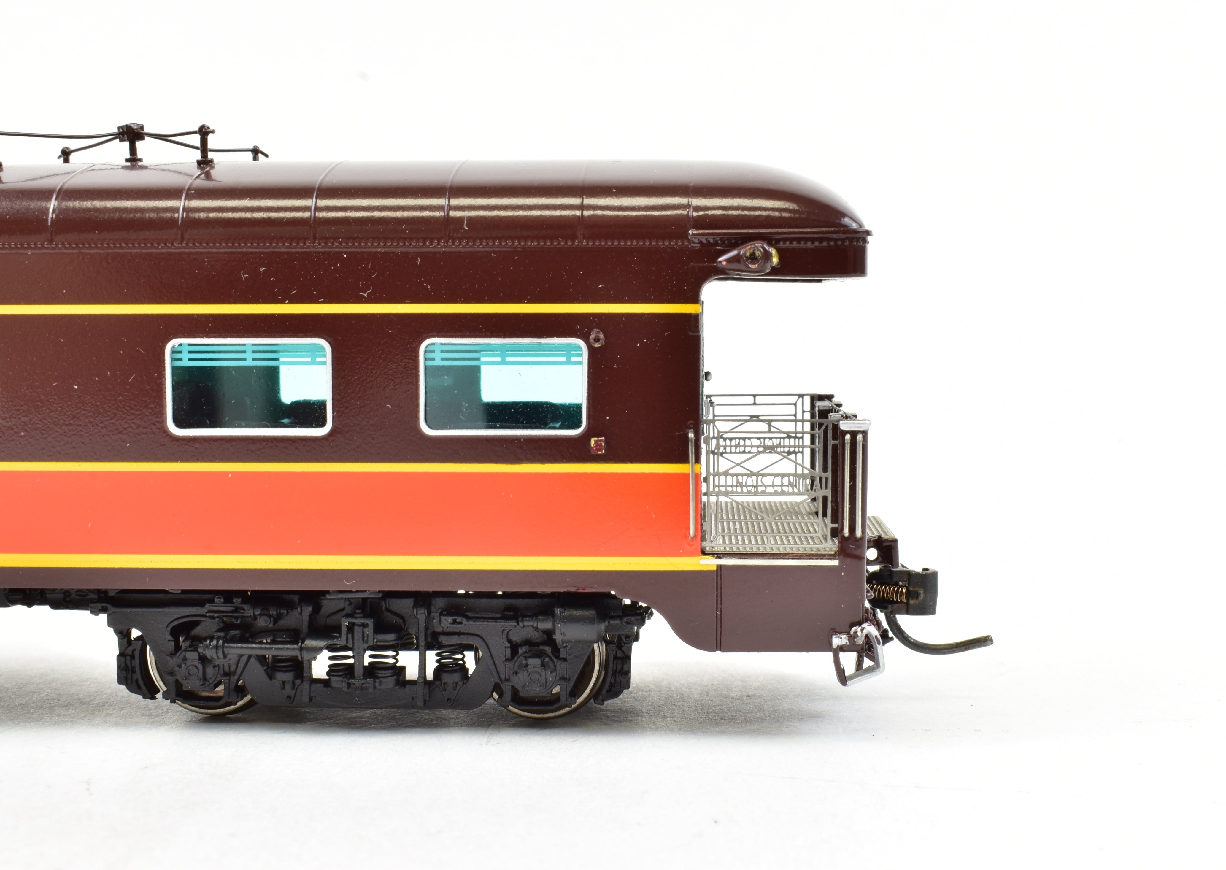 Illinois Central #1 HO Scale Brass Business Car, Factory Painted by Railway Classics