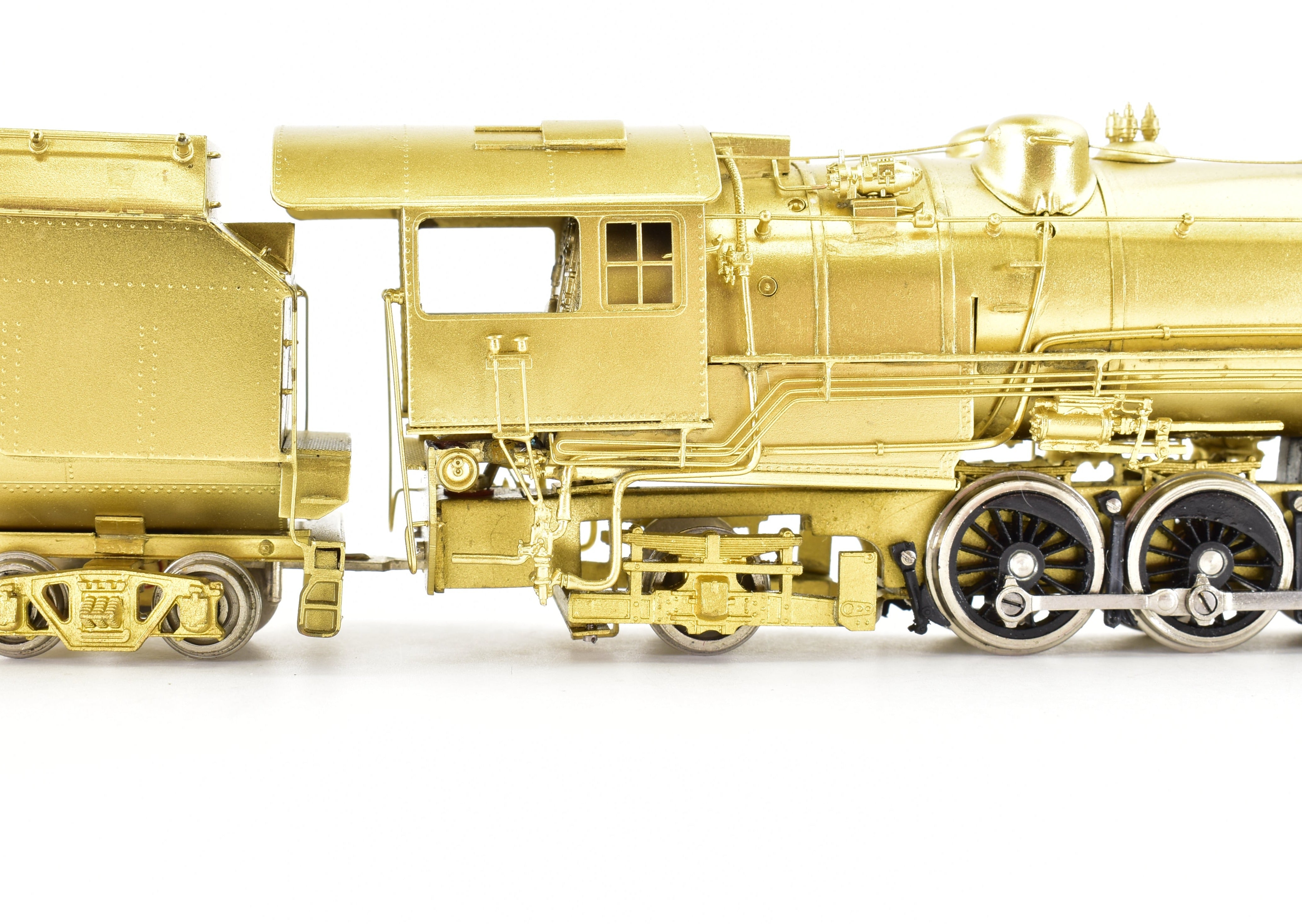 HO Scale Brass ALCO Model Erie Railroad R - 1 2 - 10 - 0 Santa Fe Steam Locomotive Model