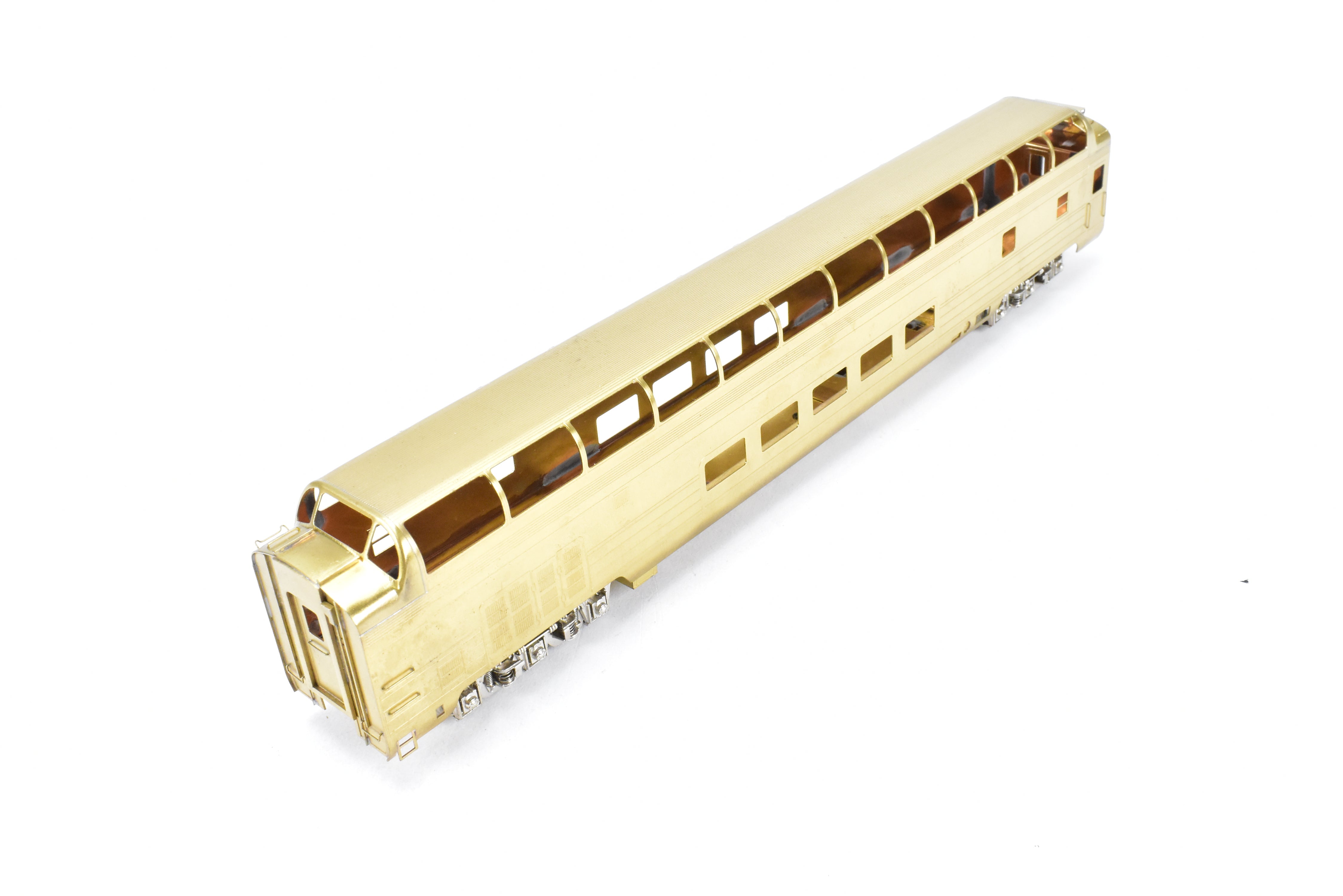 HO Scale Brass Model of Oriental Limited GN - Great Northern Empire 1390 Budd Super Dome Lounge Train Car