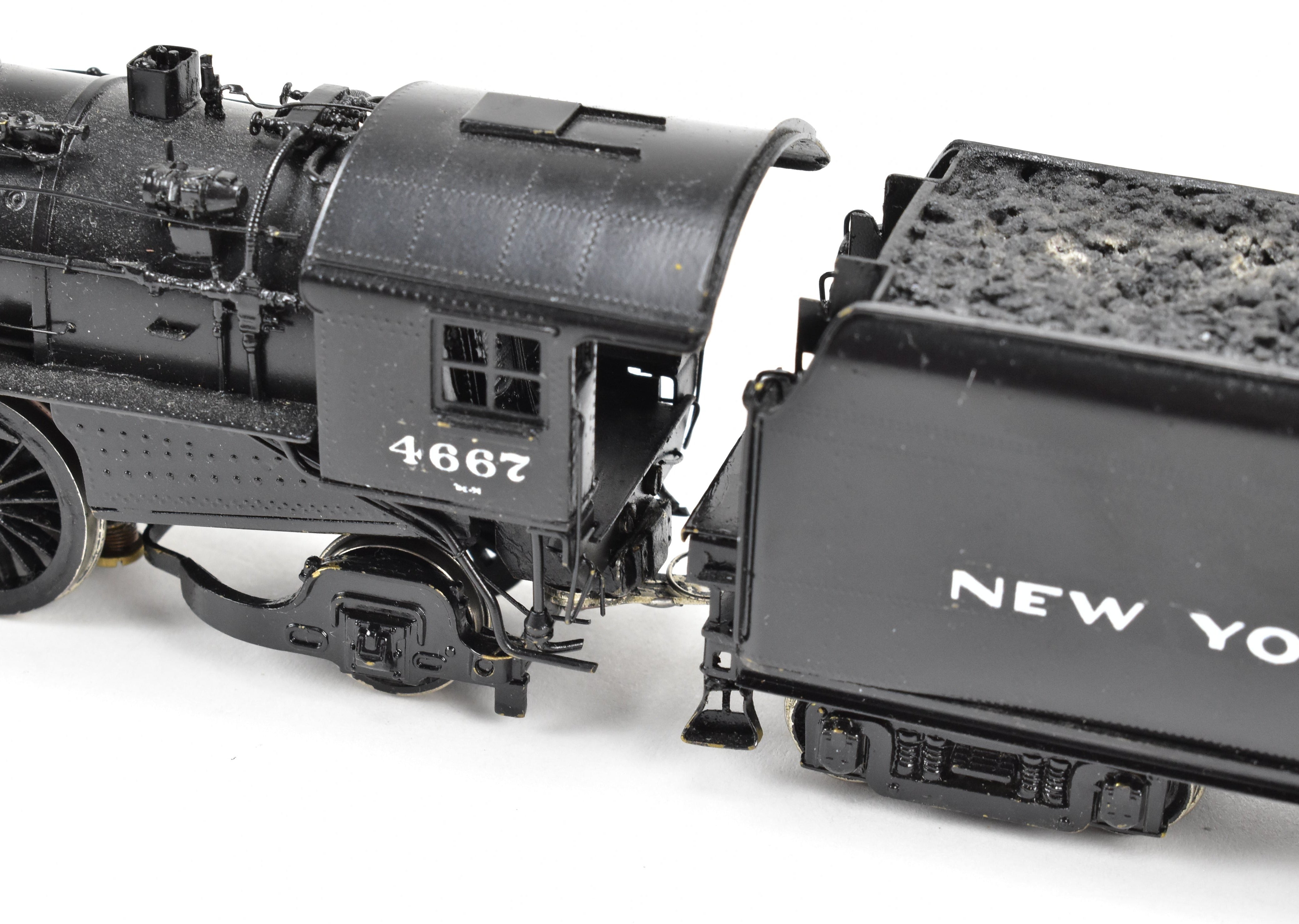 HO Scale Brass ALCO NYC New York Central K3Q 4-6-2 Model #4667