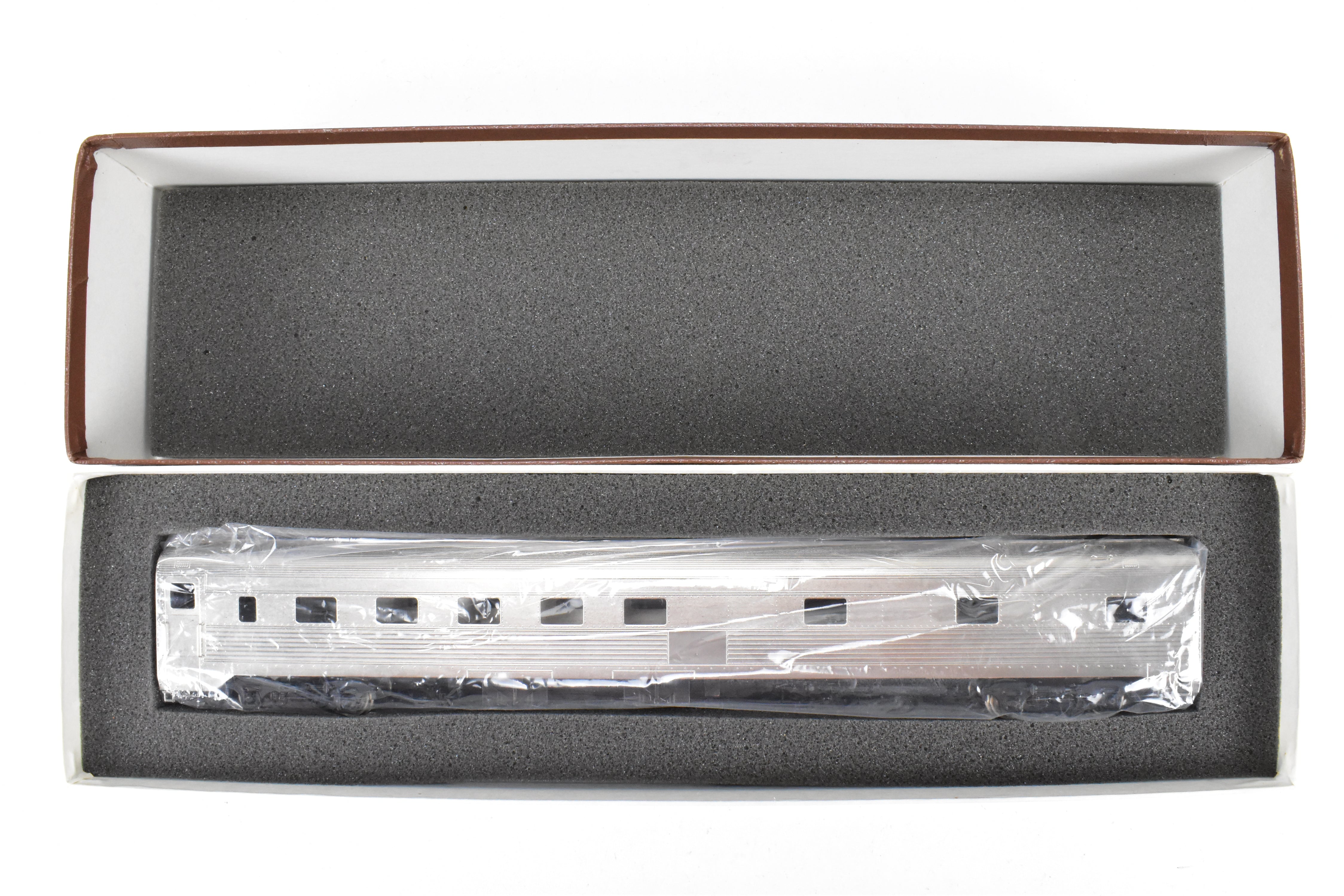 HO Scale Brass Original Whistle Stop Southern Pacific Budd 10 - 6 Sleeper Factory - Plated