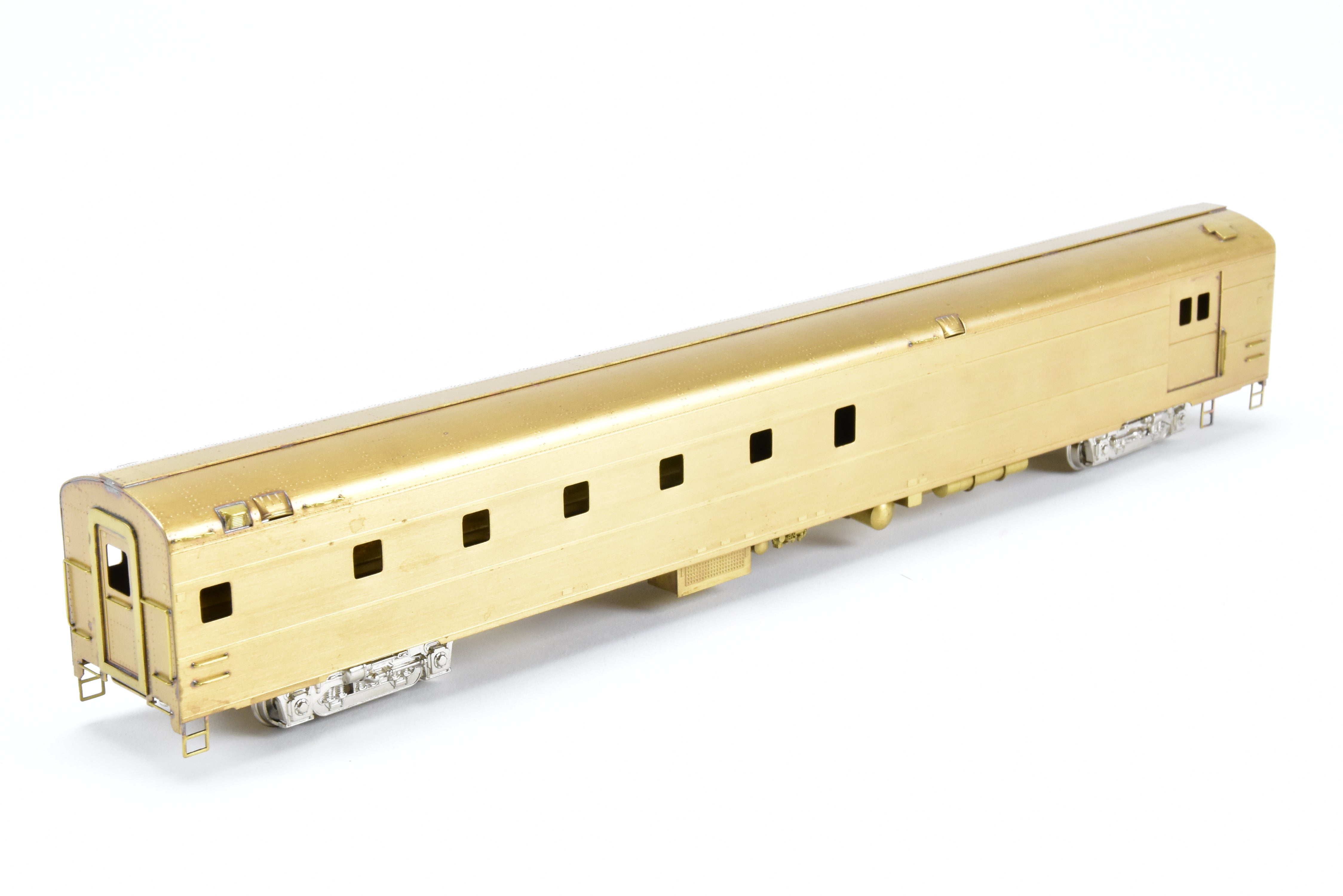 HO Scale Brass Union Pacific #6000 Baggage Dormitory Car Imported by S. Soho & Co., Model Built by Kumata in Japan