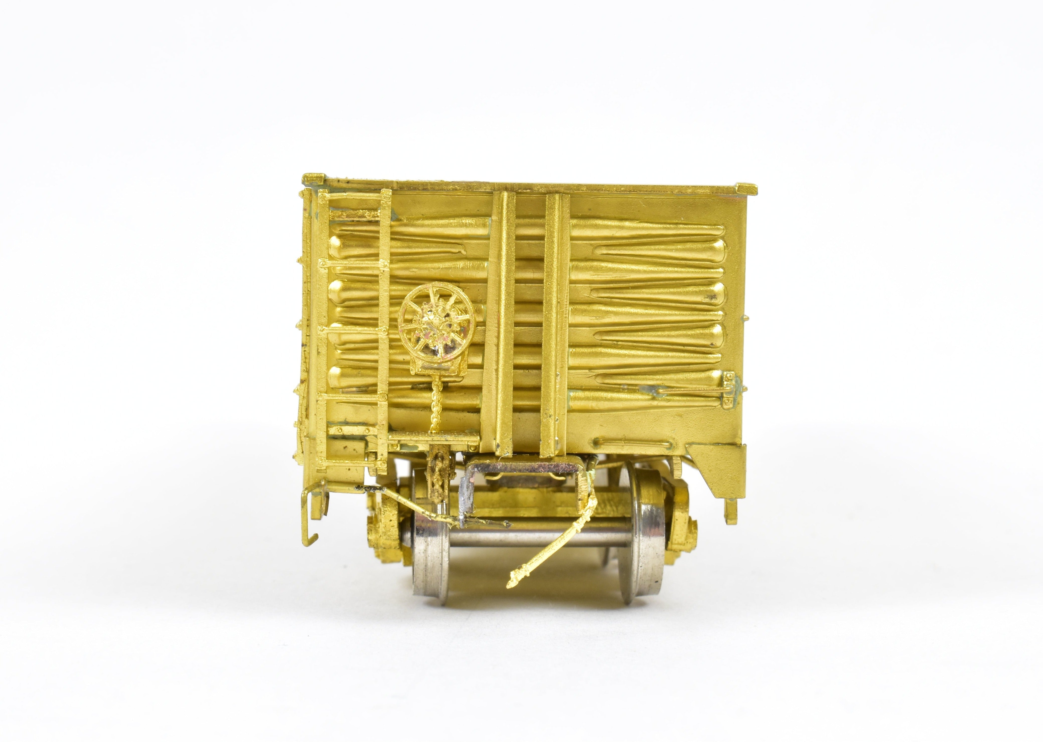 OMI Overland Models HO Brass ATSF - Santa Fe 100 Ton Gondola Model