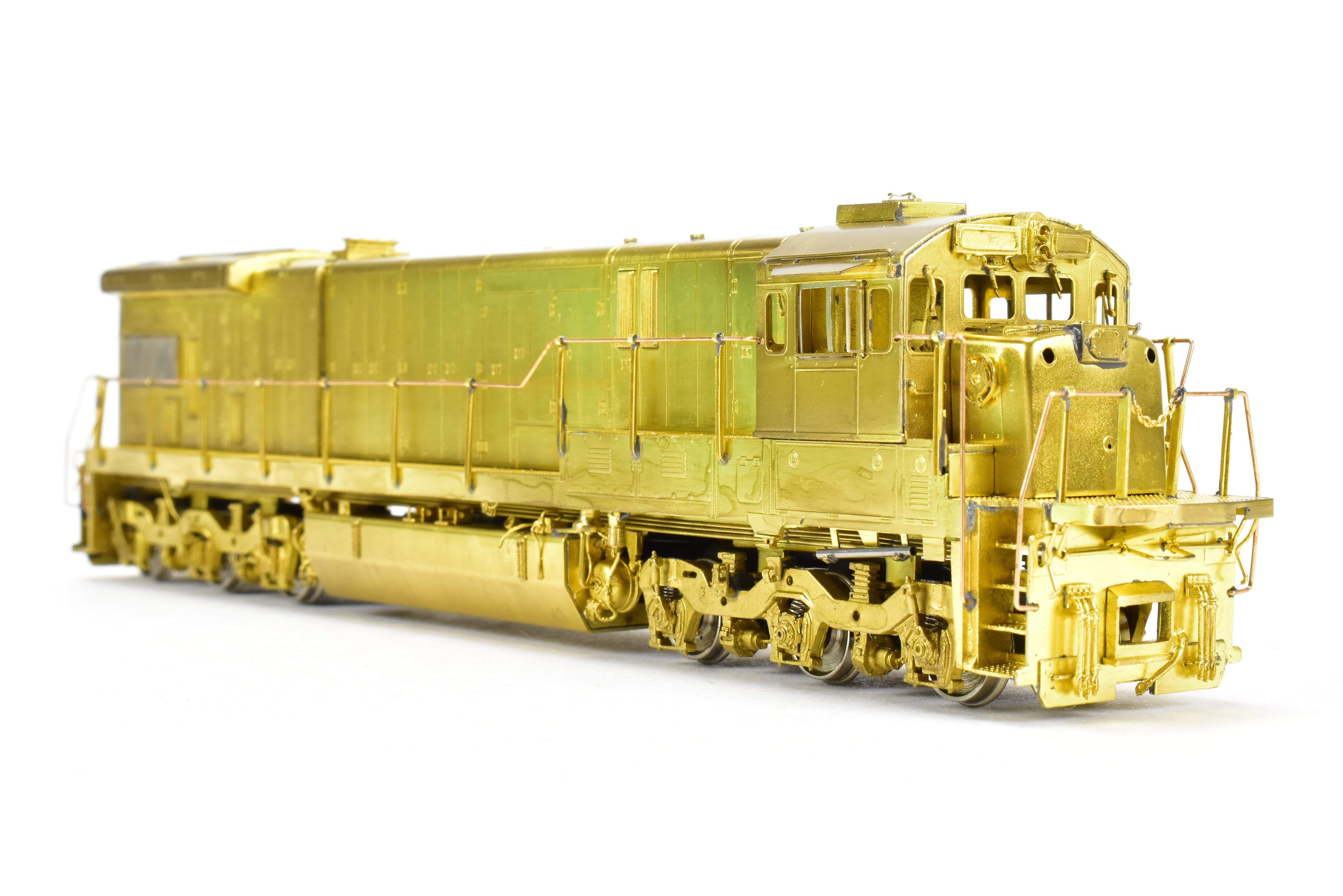 HO Brass OMI GE C30 - 7 Four - Window Cab Locomotive by Overland Models for BN/ATSF