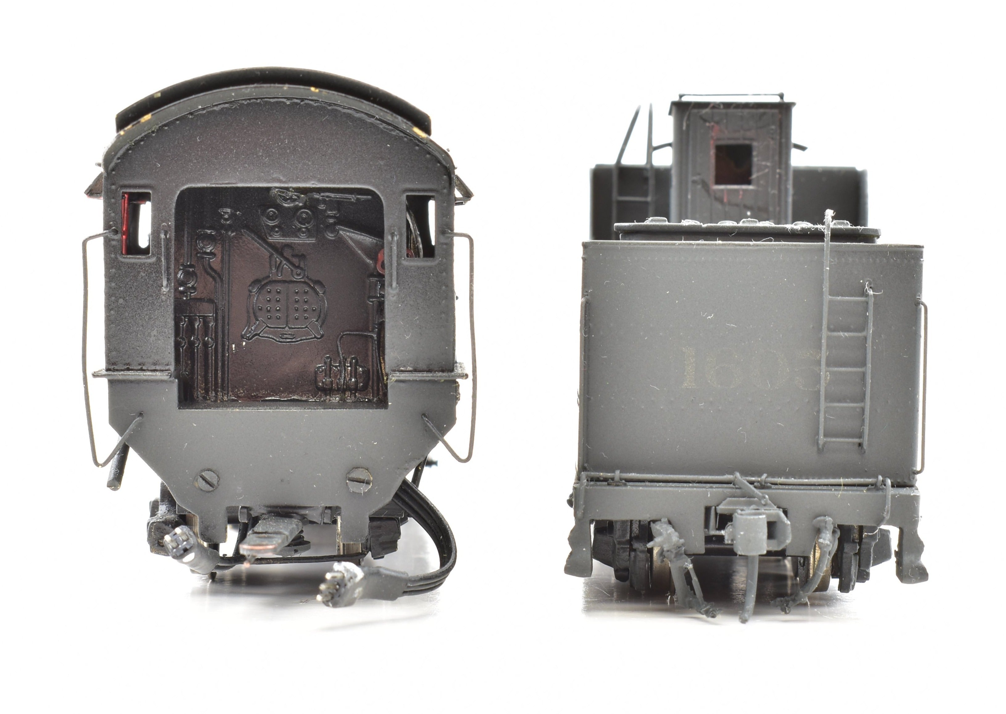 HO Scale Custom Painted DCC & Sound Brass Key Imports Model of Denver & Rio Grande Western M - 75 4 - 8 - 2 Mountain Locomotive