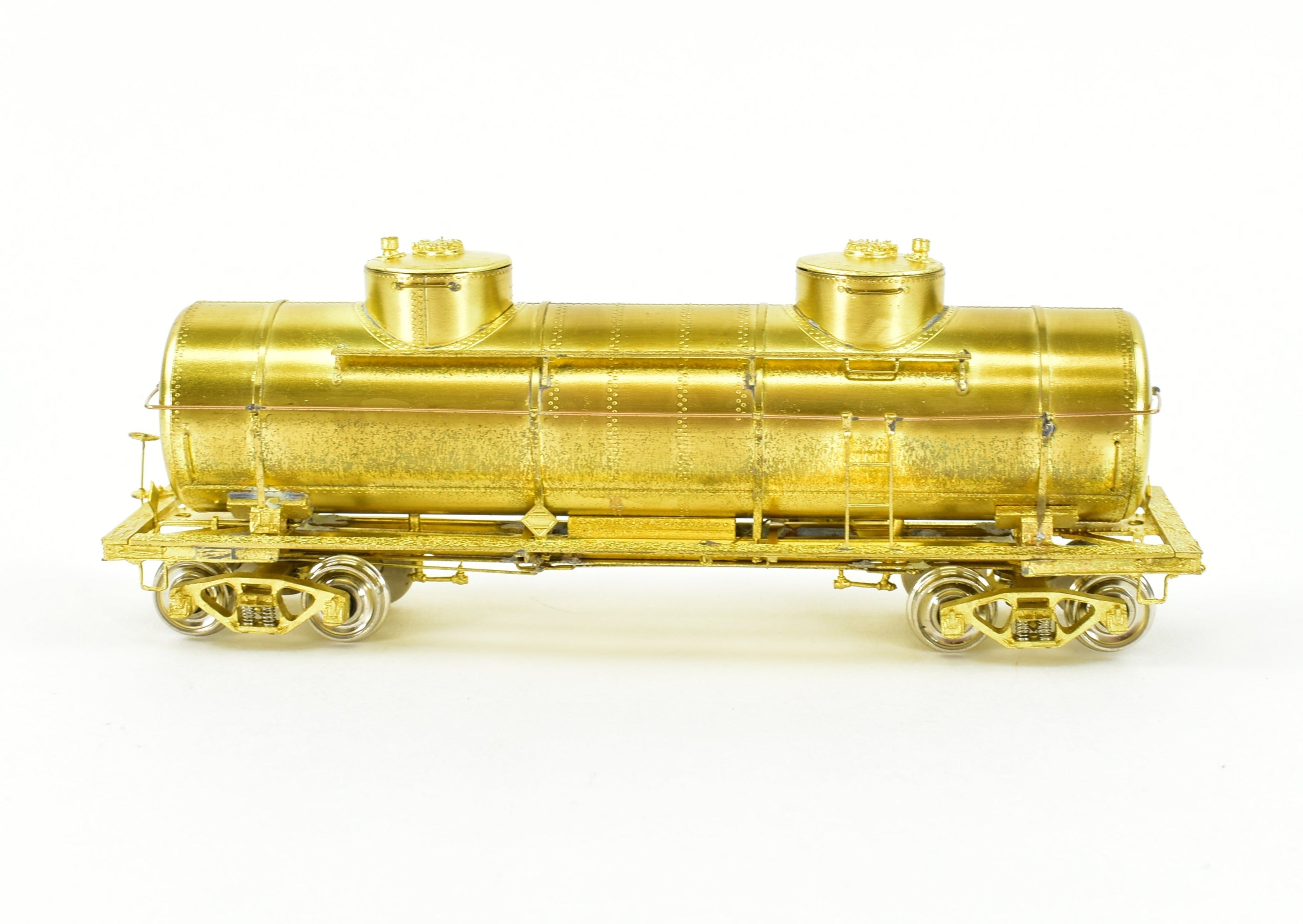 HO Scale Brass OMI - Overland Models, Inc. ACF Double Dome 8,000 Gallon Tank Car for Various Railroad Roads