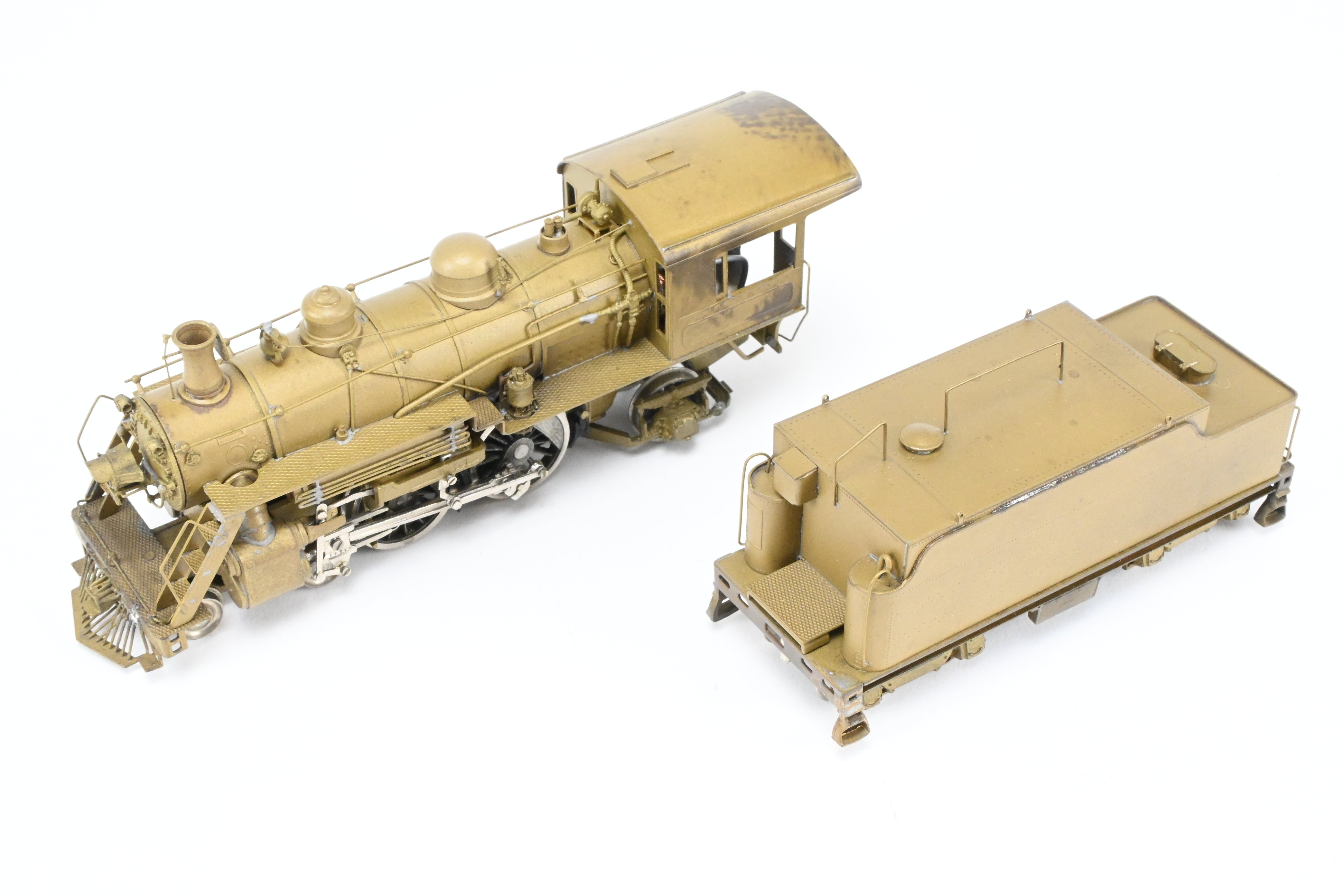HO Scale Brass Model Train - NWSL/FED - Far East Distributors SSW - Cotton Belt 4-4-2 Class E-1 Equipped with New NWSL Drive Unit