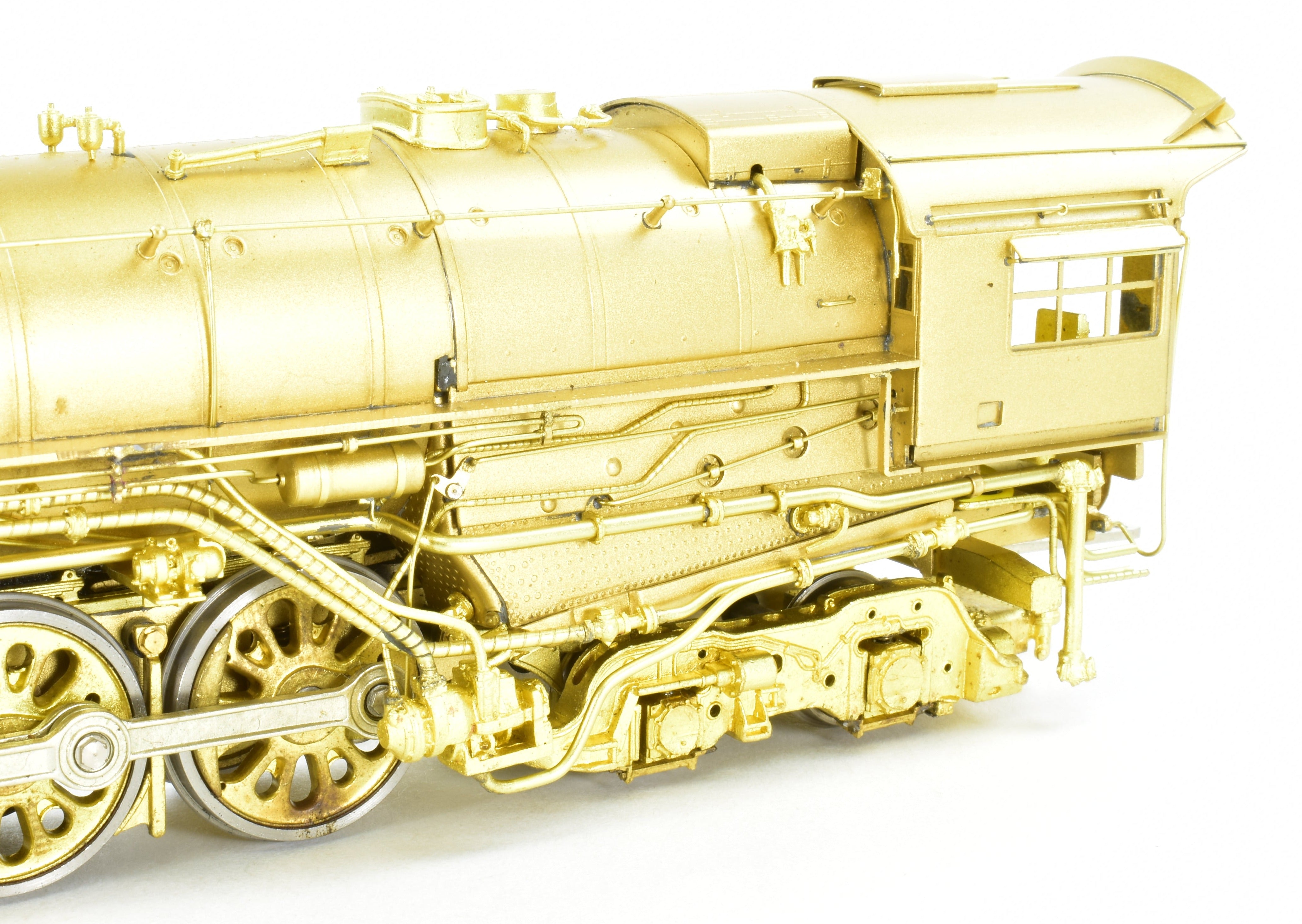 HO Scale Brass Key Imports Chesapeake & Ohio J - 3a 610 Class 4 - 8 - 4 Steam Locomotive Model in Greenbrier Color