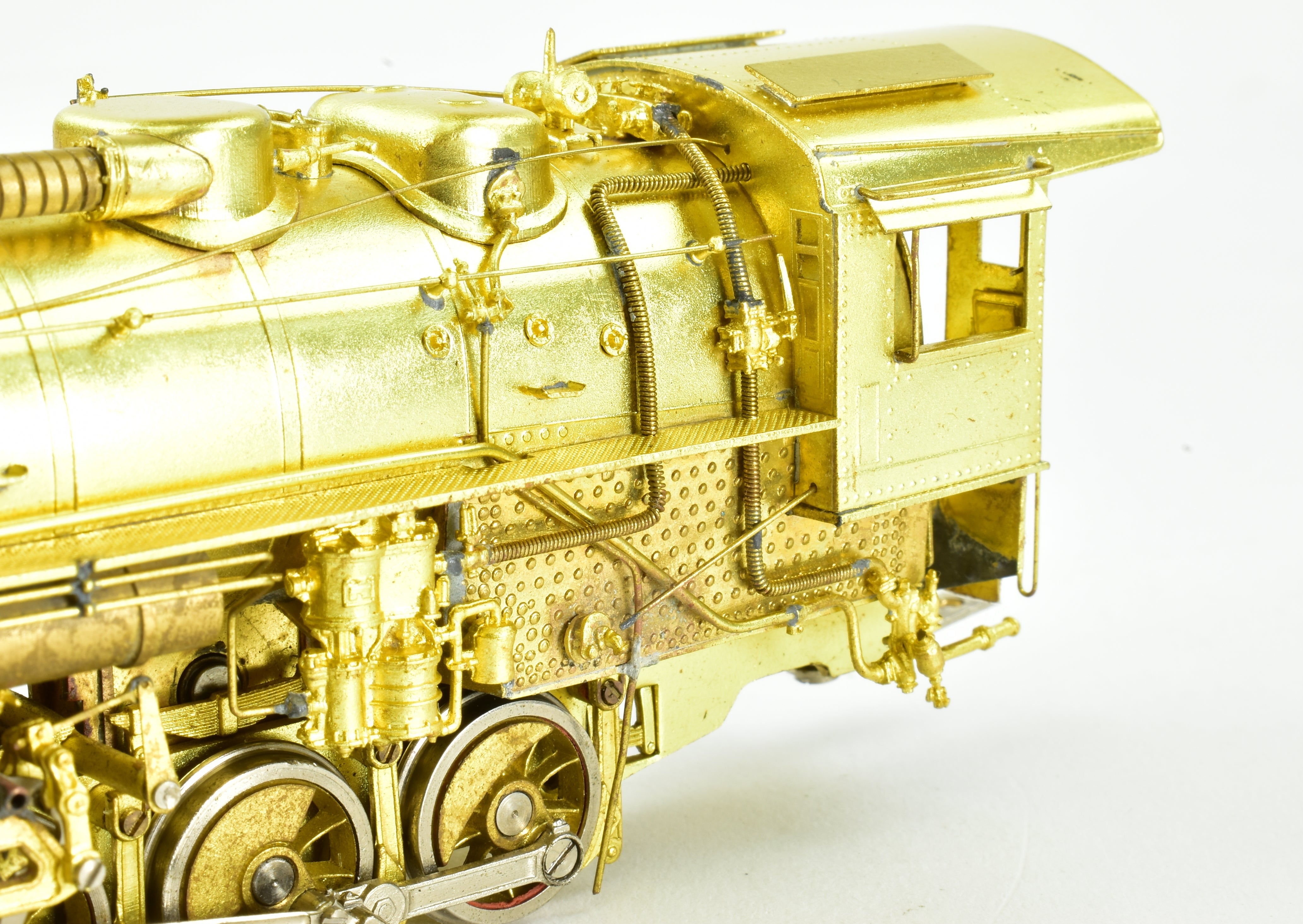 HO Scale Brass Hallmark Models Missouri Kansas Texas C-2-A 0-8-0 Switcher Locomotive Model